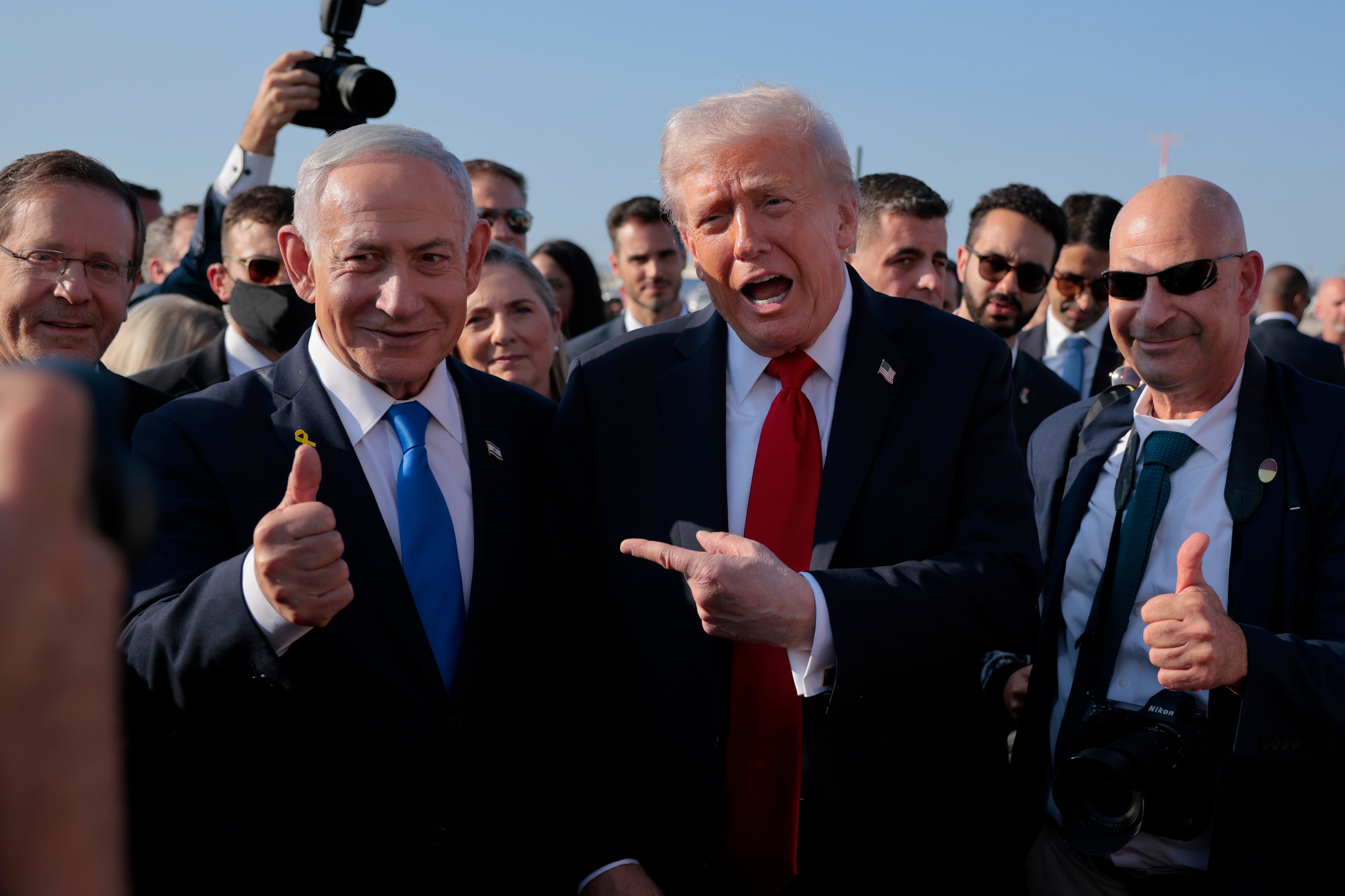 US senators urged Donald Trump to push back against the move when he meets Benjamin Netanyahu on Wednesday