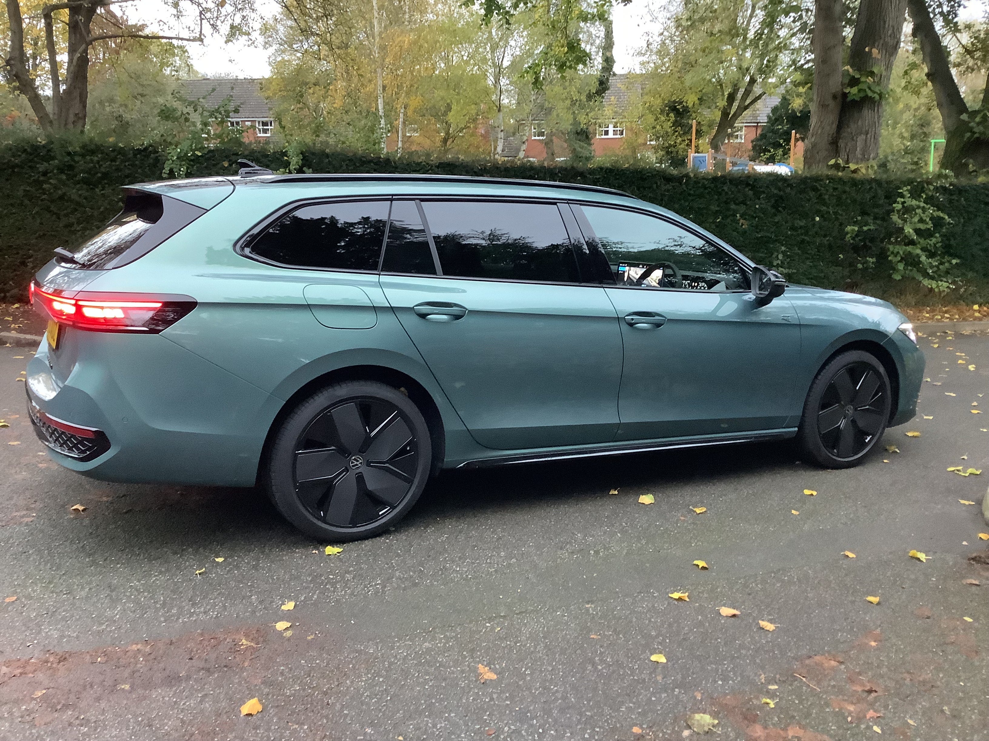 The Tesla-like aerodynamic alloys suit it well