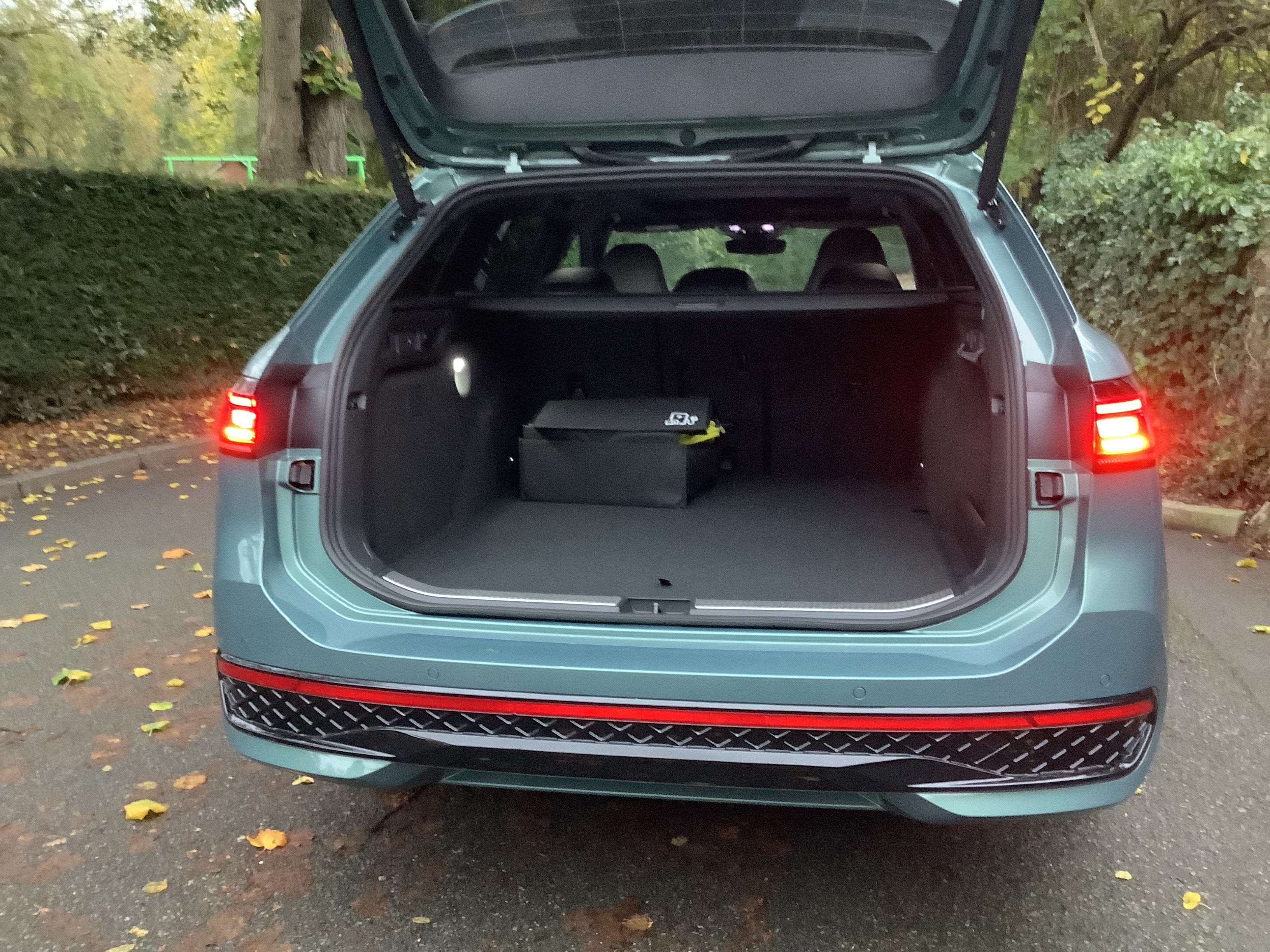 Spaciousness is the biggest selling point for the Superb/Passat estate cars