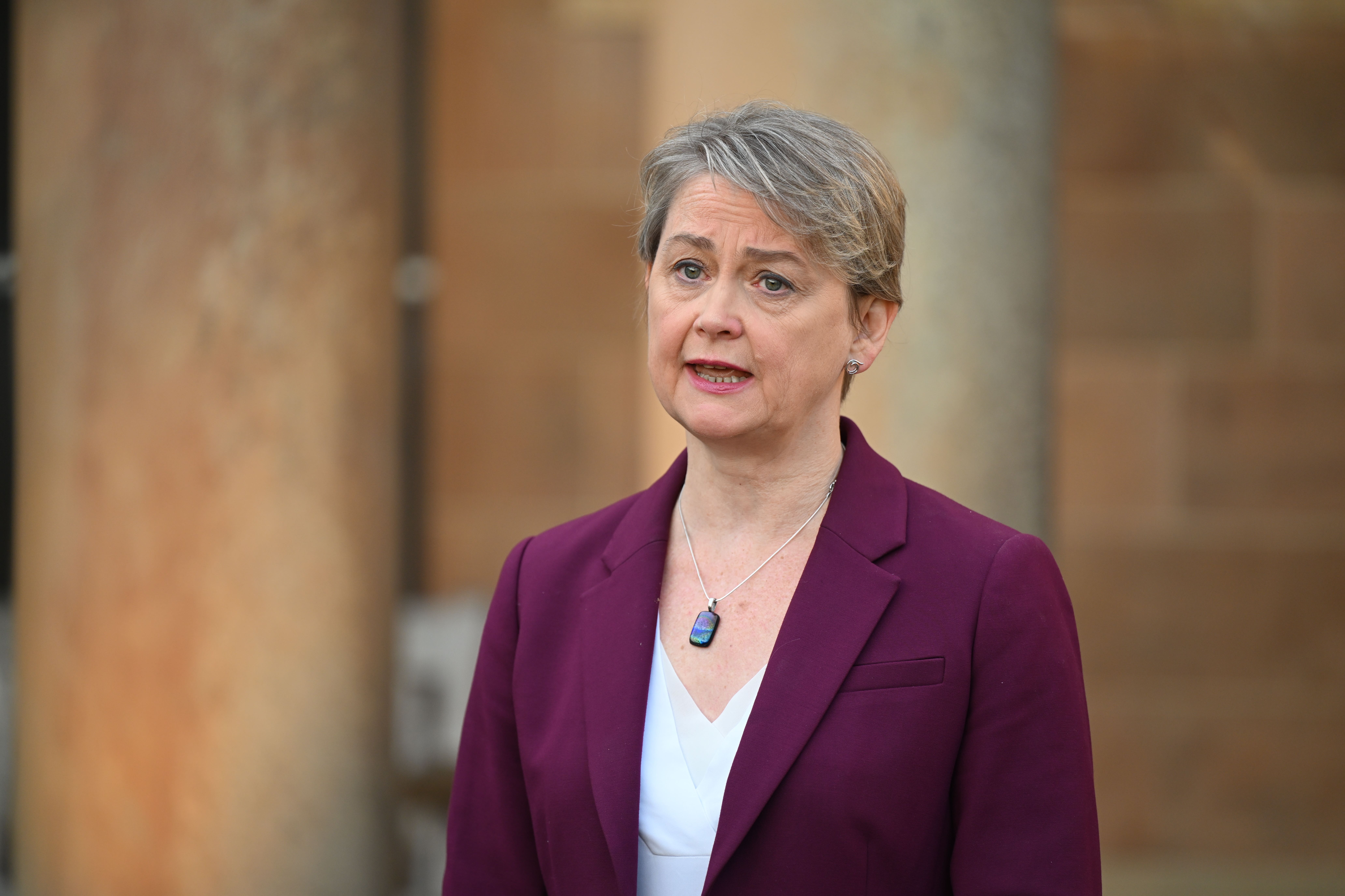 Yvette Cooper said the situation in Gaza was ‘desperate’ without the humanitarian assistance needed (Charles McQuillan/PA)