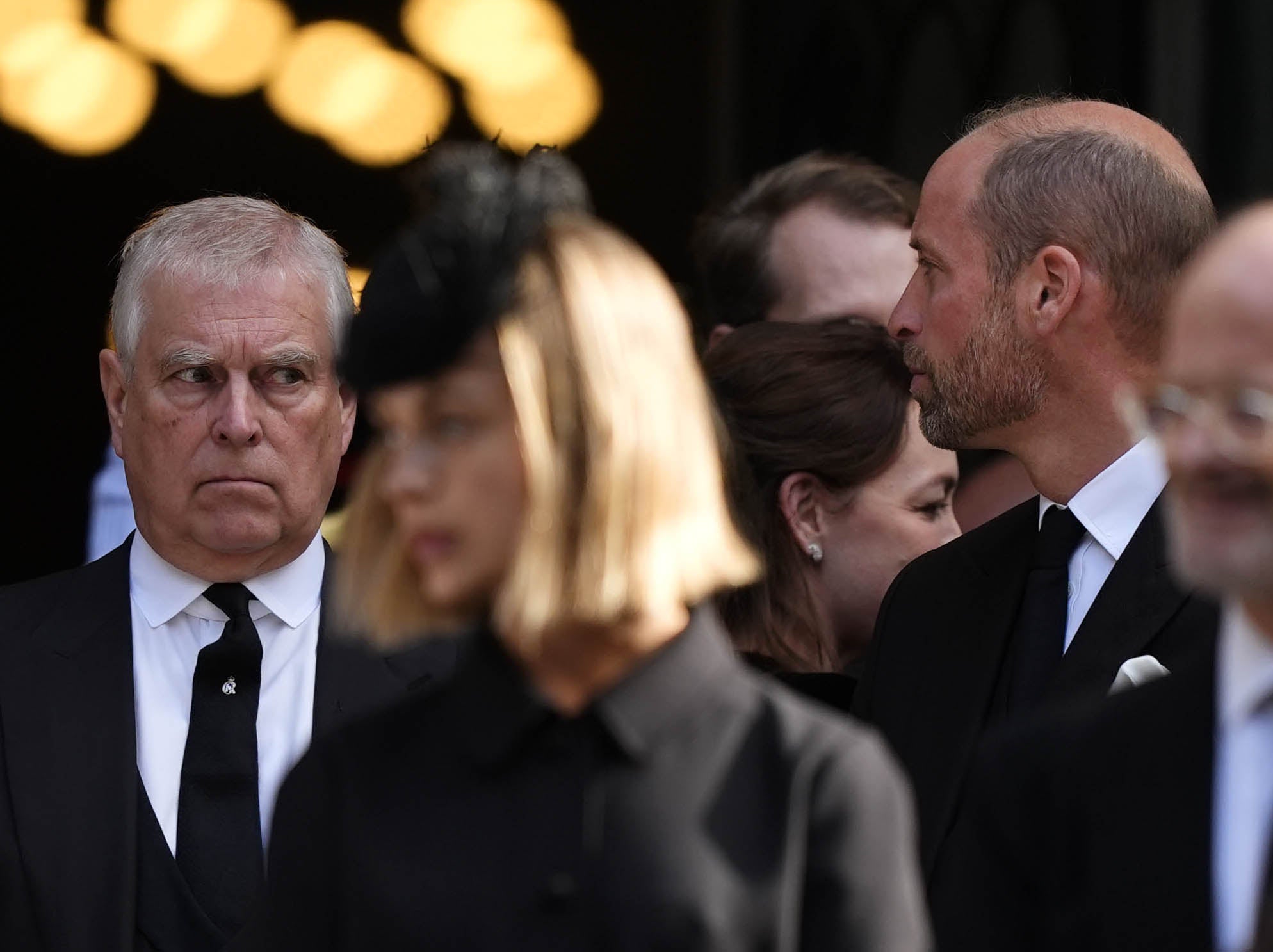 The awkward moment Prince Andrew’s standing with his family was laid bare - months before he was stripped of titles and home