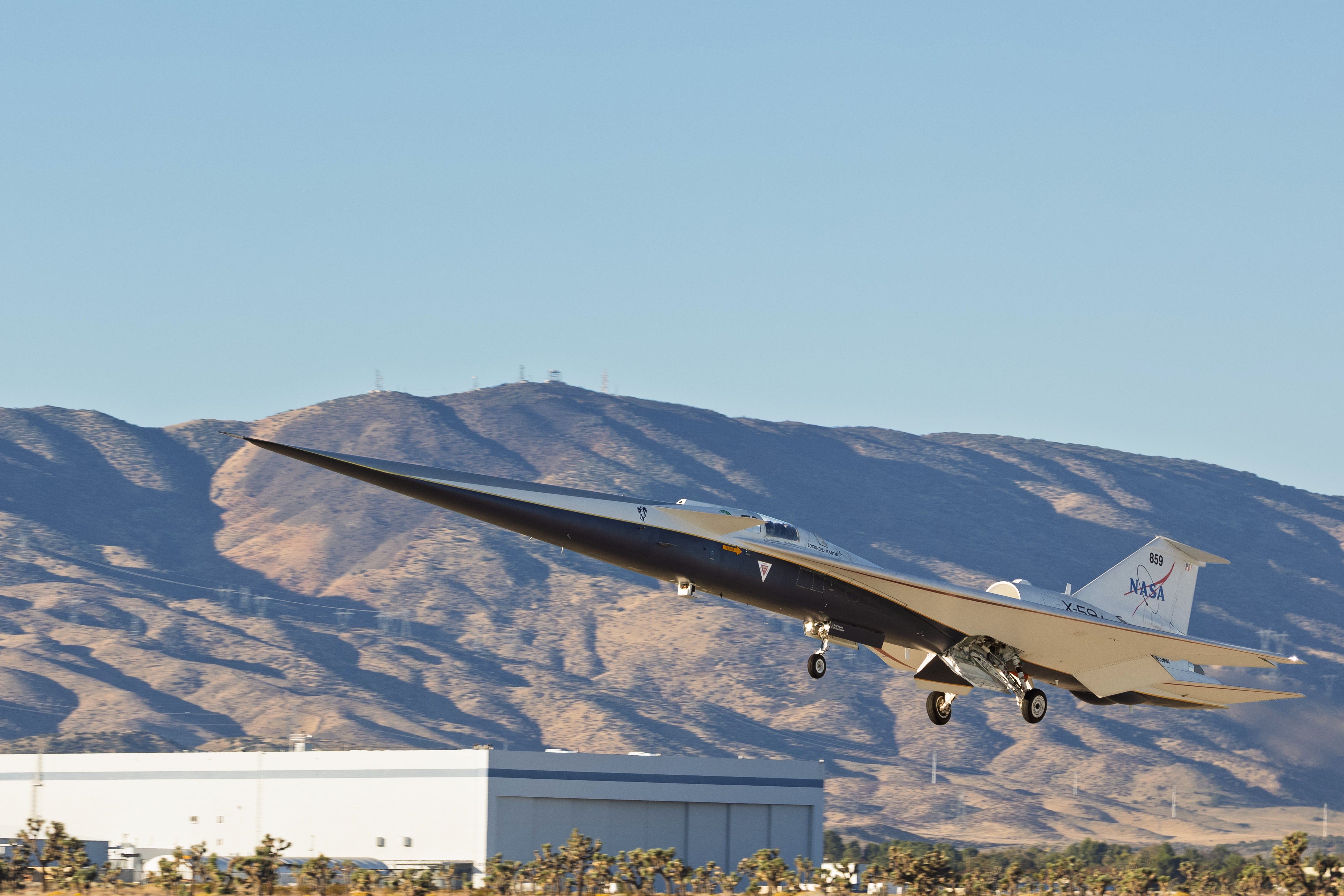 Lockheed Martin and NASA successfully completed the first test flight of X-59, a 'quiet supersonic aircraft,' earlier this week