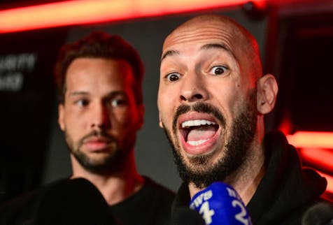 <p>Andrew Tate and his brother Tristan</p>