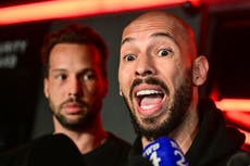 Andrew Tate’s boxing debut plunges a beloved sport to toxic new depths – please stop this madness