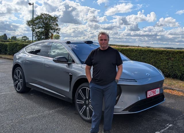 <p>The Nio ET9 uses clever ClearMotion active suspension to glide over potholes</p>