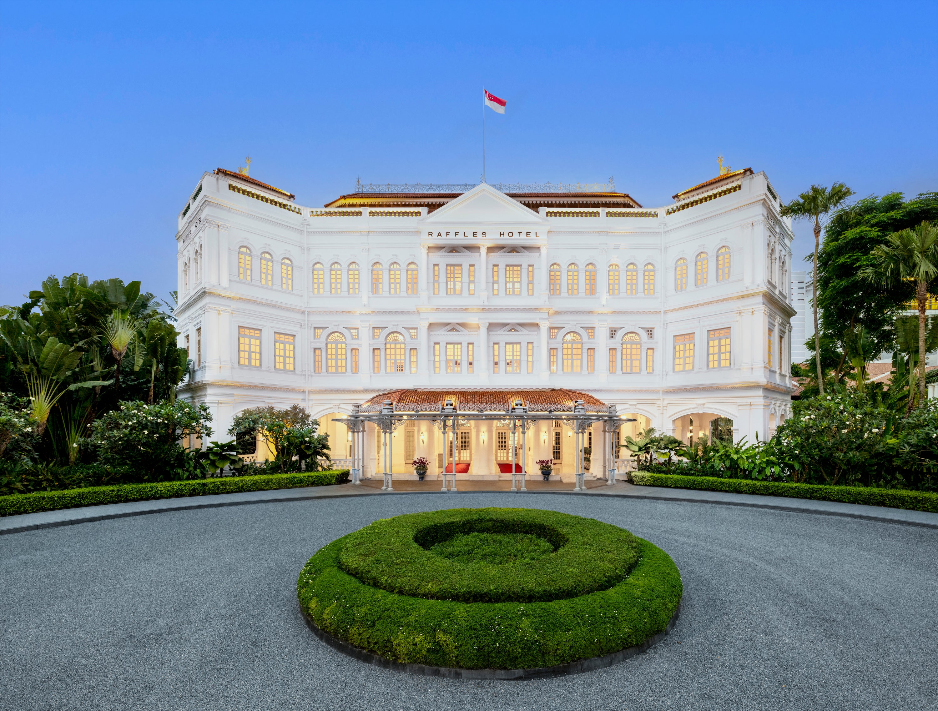 Raffles Singapore ranked number five on the list
