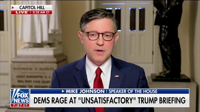 House Speaker Mike Johnson defended the controversial military strikes against Venezuelan boats, insisting criticism of the legally dubious campaign is just ‘Trump Derangement Syndrome.’