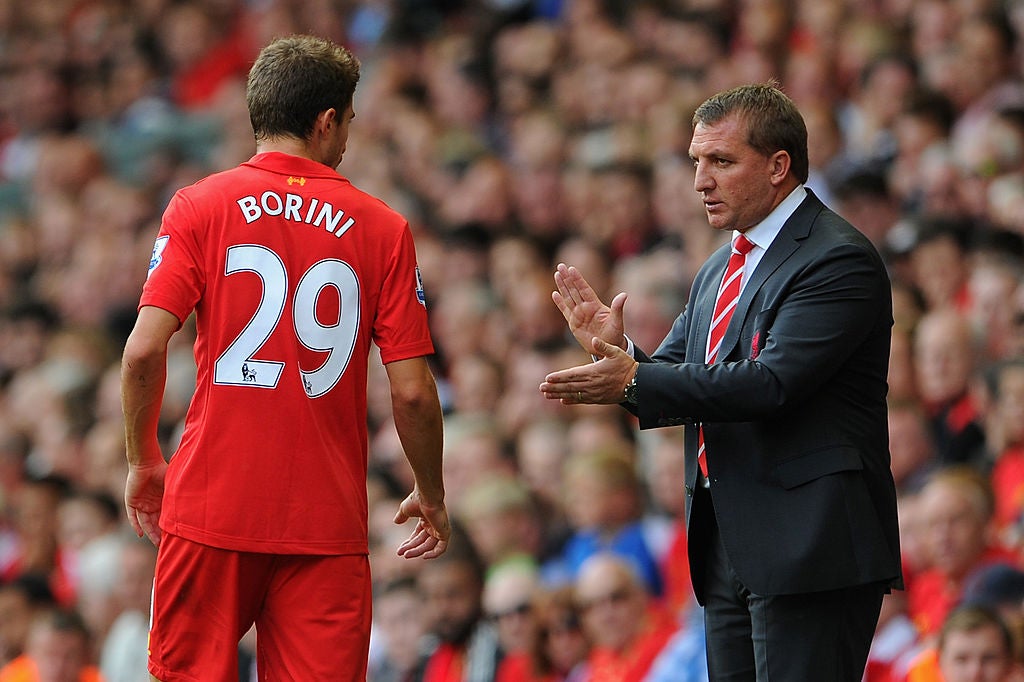 Borini has played under Brendan Rodgers at three different clubs across his career