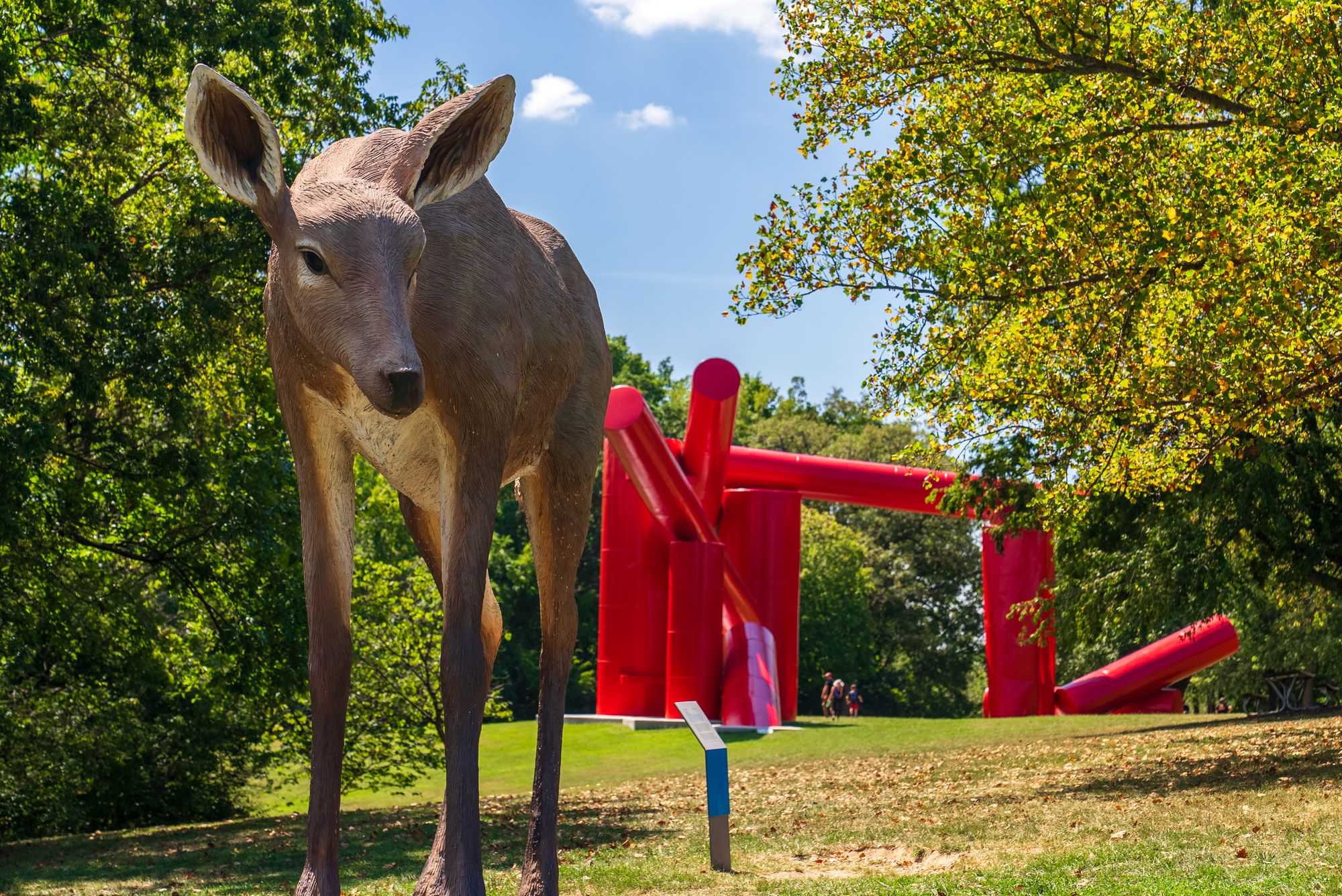 Laumeier Sculpture Park is an open-air museum near St. Louis