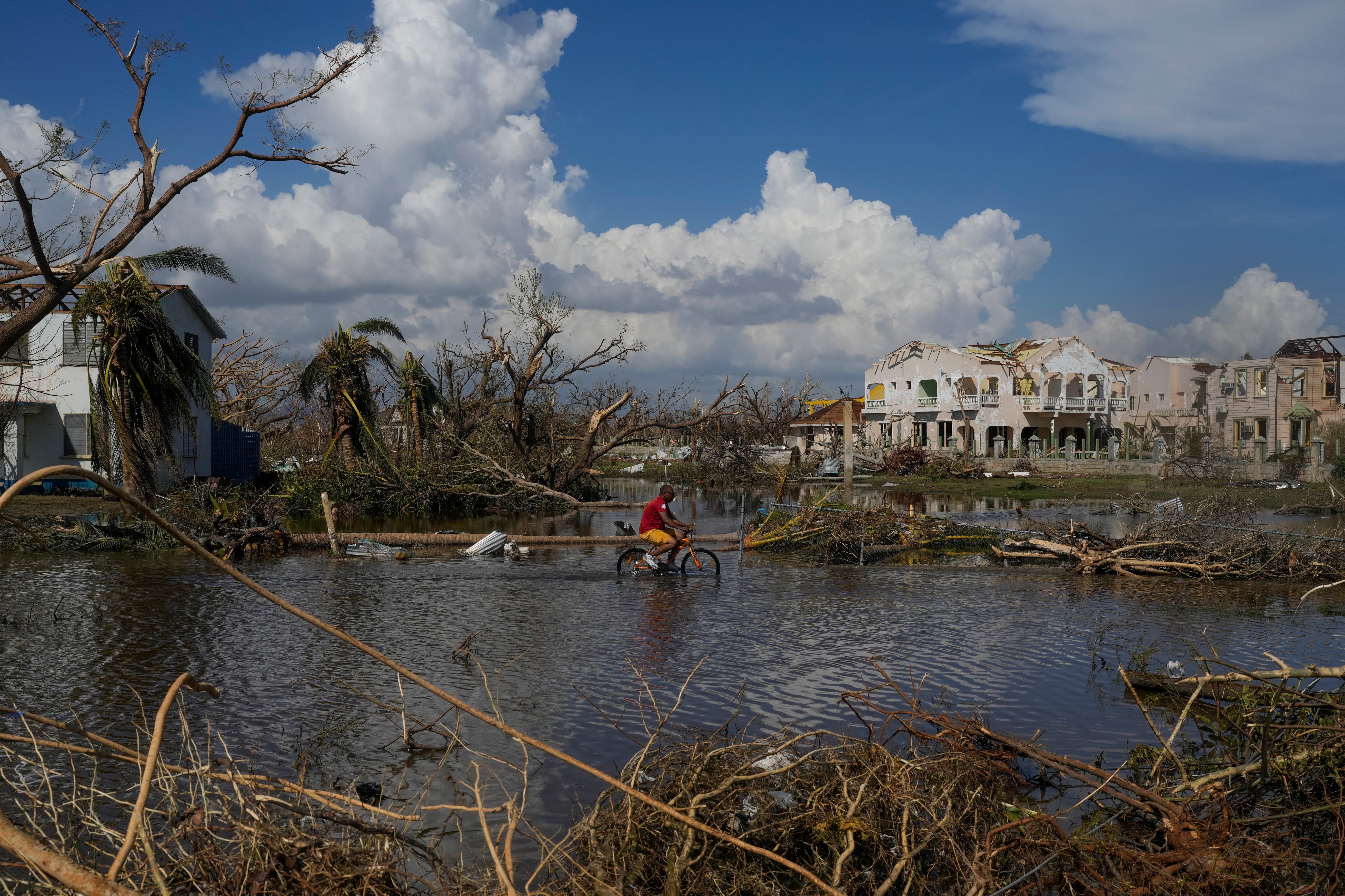Hurricane Melissa caused severe flooding and devastation when it hit Jamaica this week