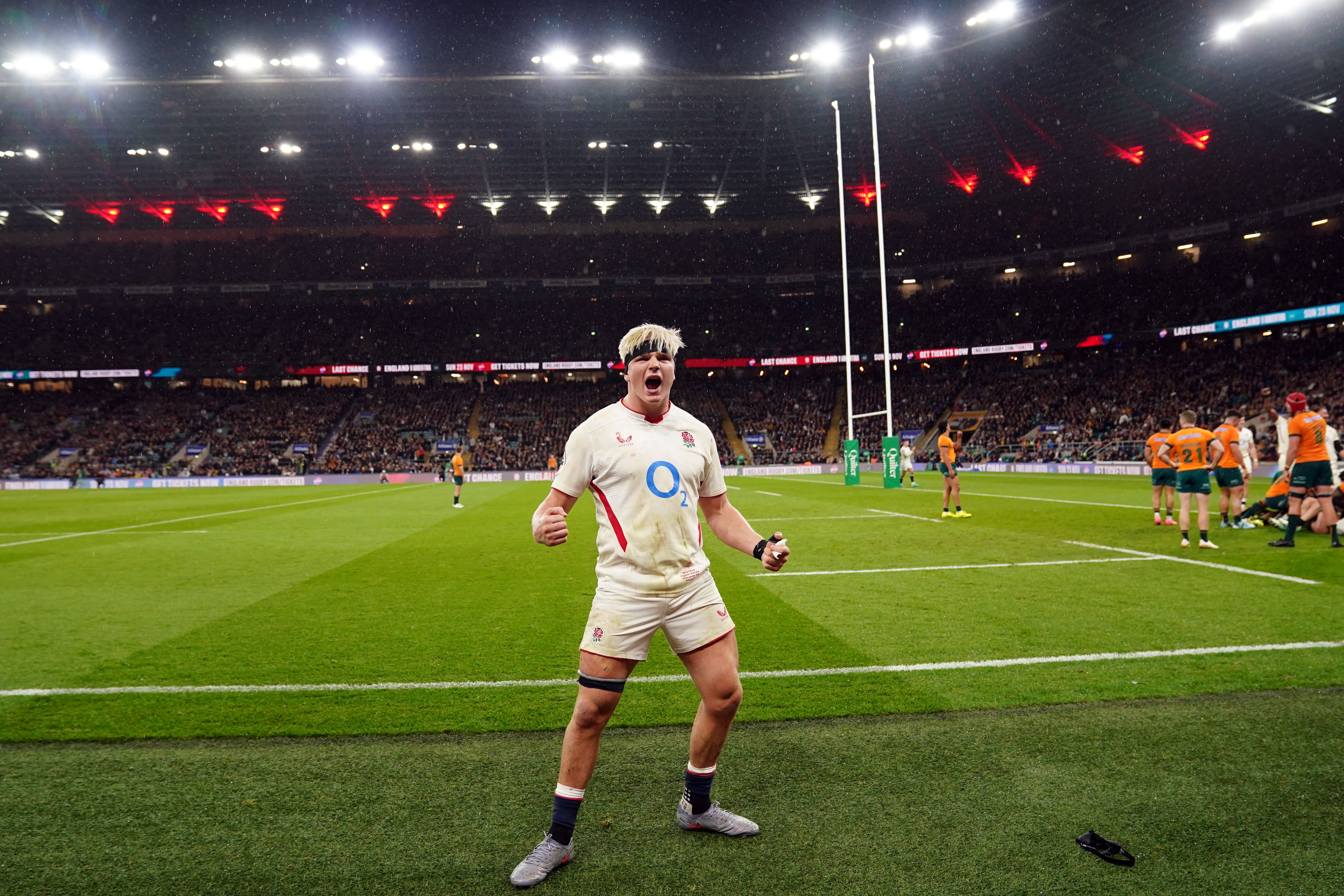 Henry Pollock is a favourite of the Twickenham crowd already