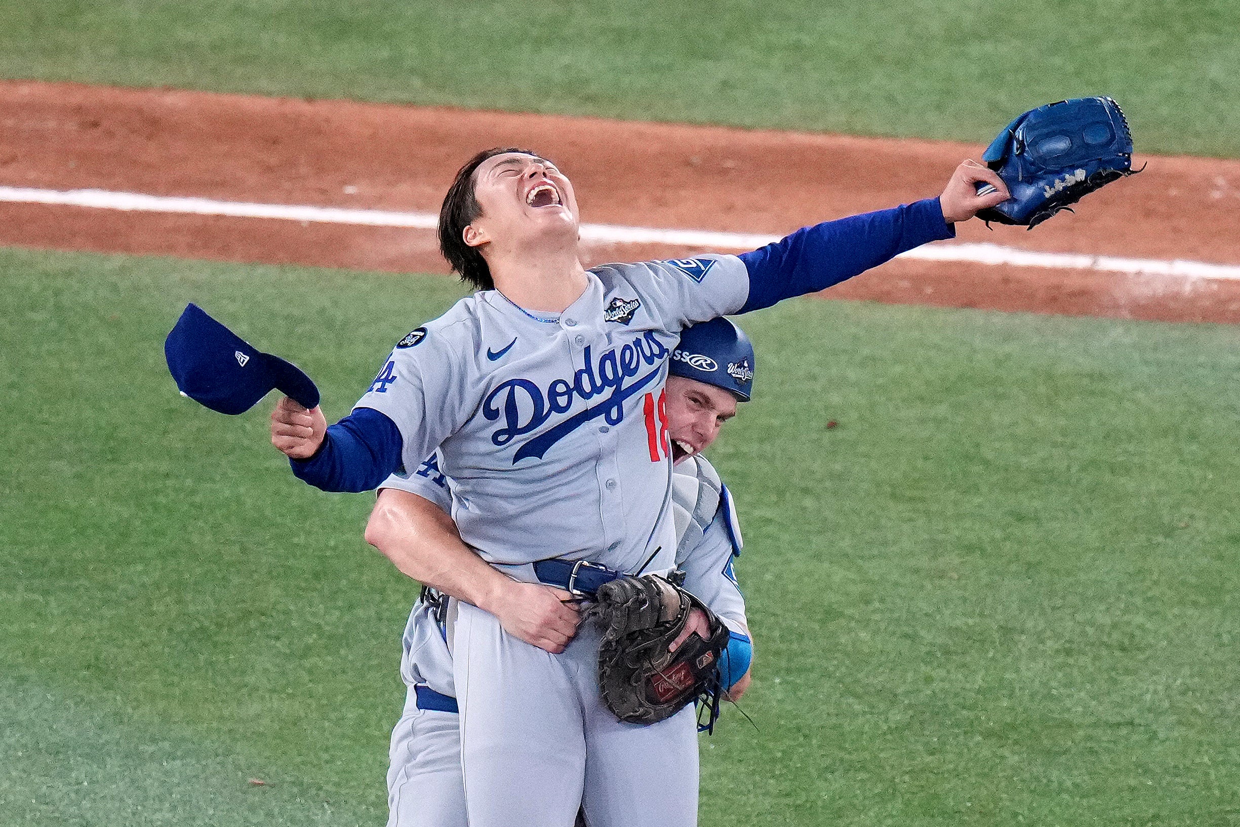 Trump branded the Dodgers “incredible champions”