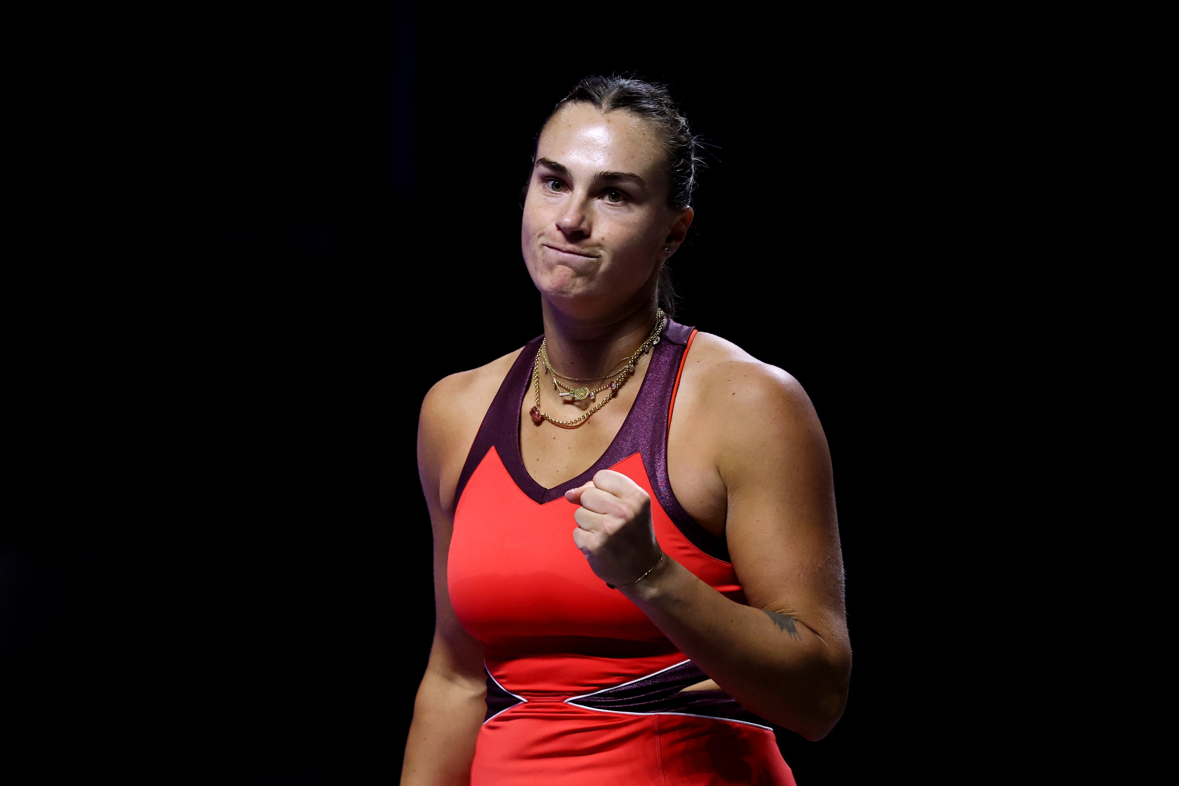 Aryna Sabalenka defeated Paolini in her 500th career match