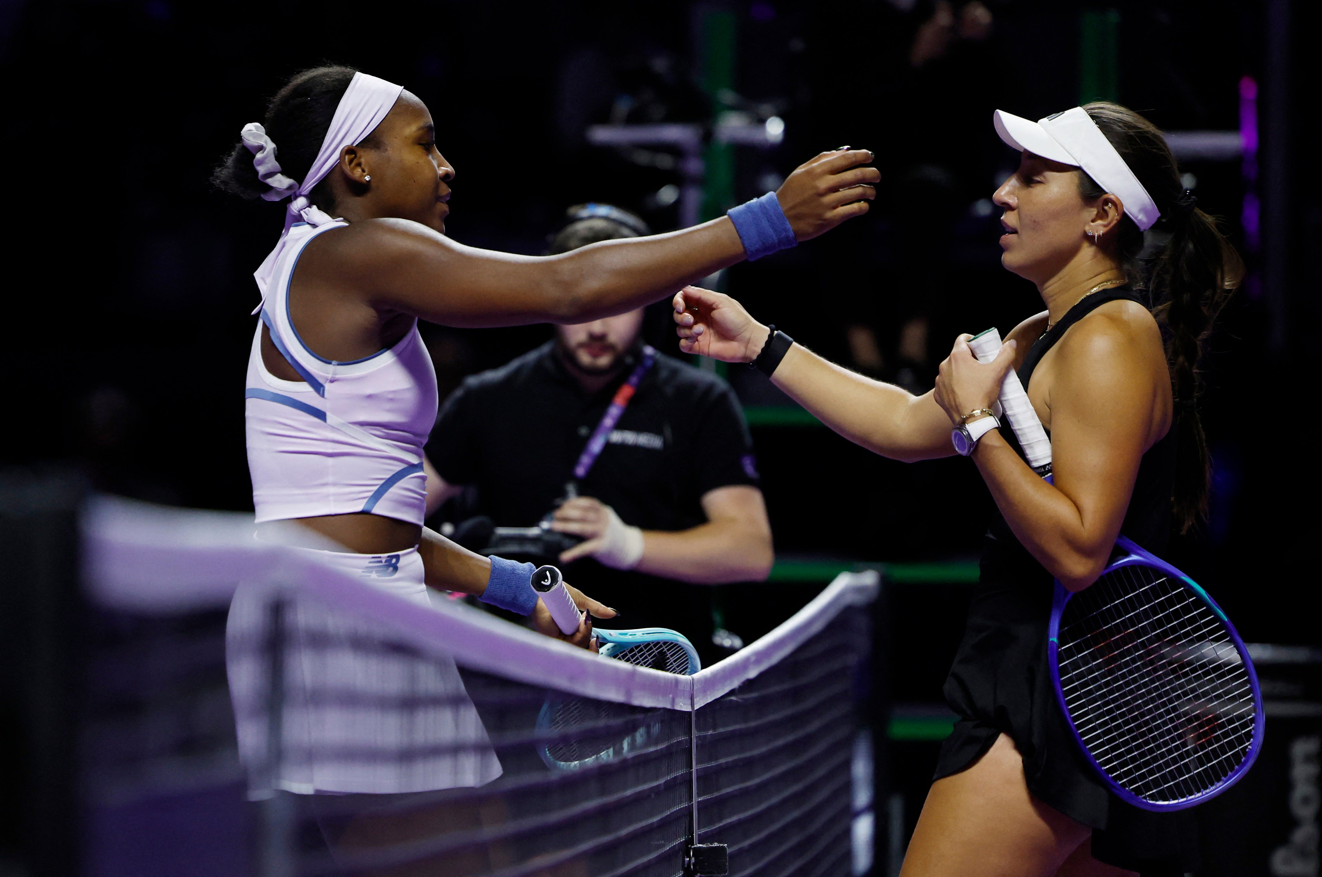 Pegula won in three sets as Gauff made 75 unforced errors across the match