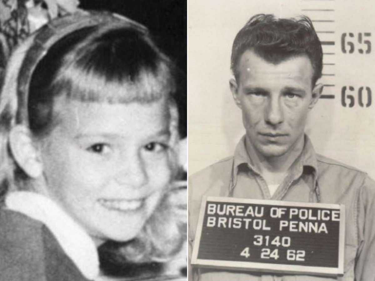 Carol Ann Dougherty (left) was found raped and murdered in a church in 1962. Her killed has now been identified as William Schrader