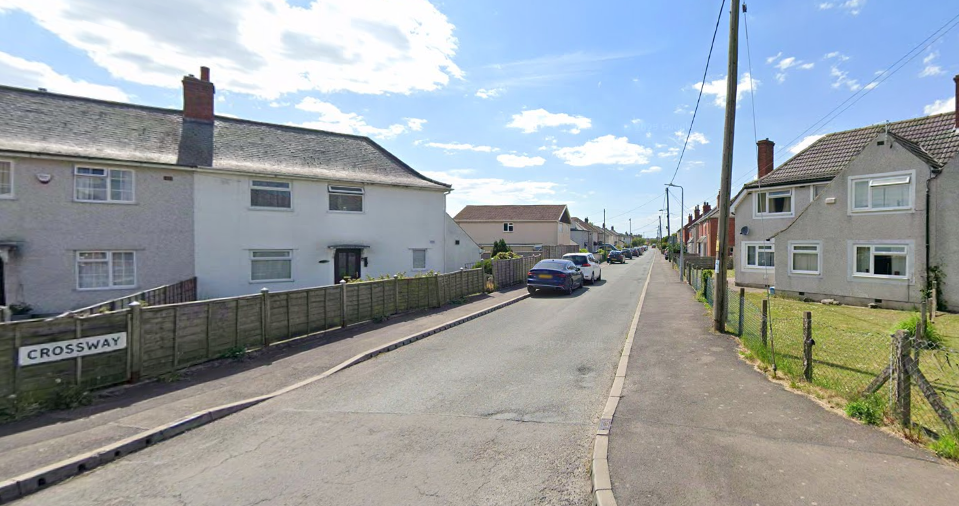 Police were called to an address in Crossway, Rogiet, Wales