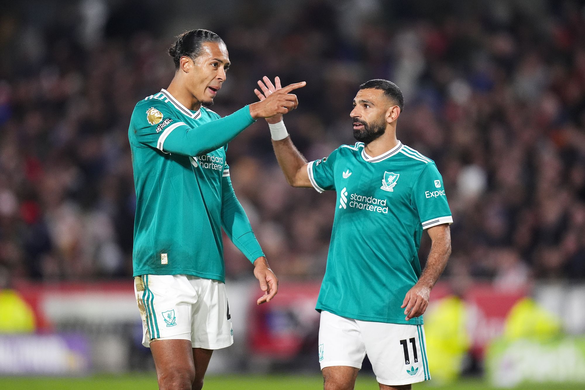 Van Dijk said Liverpool’s leadership was not questioned last season