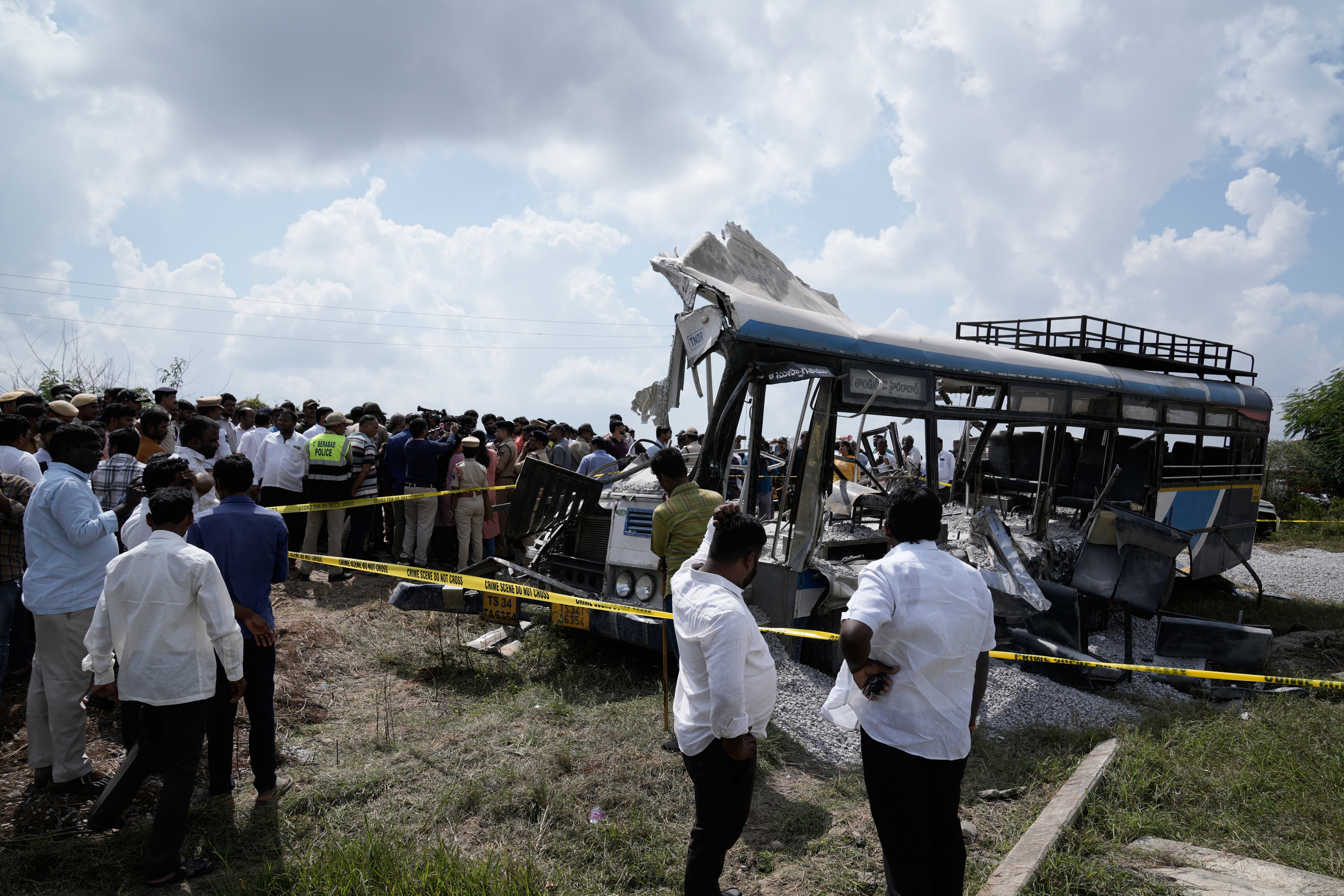 <p>20 people were killed after a concrete truck hit a commuter bus</p>