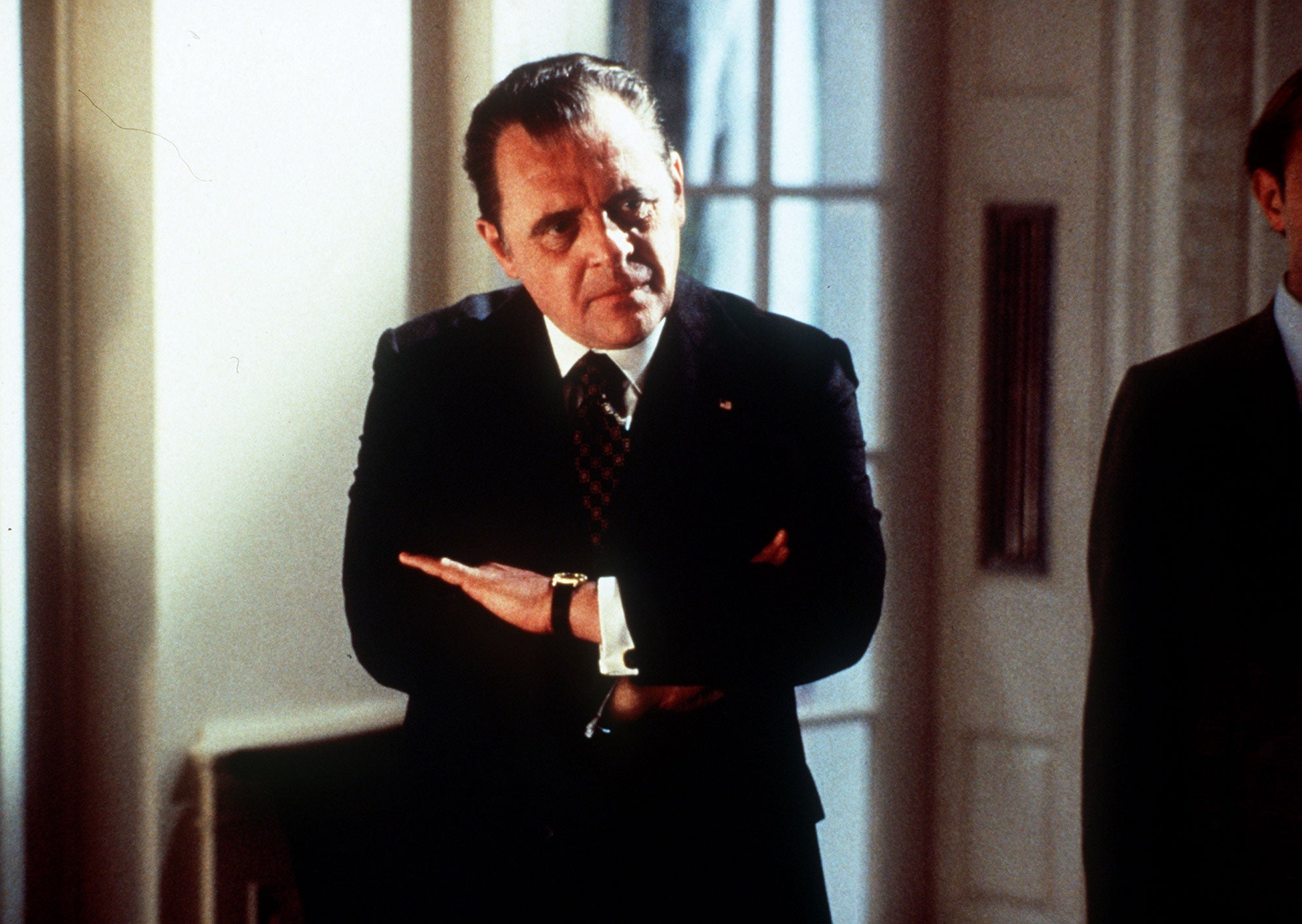 ‘Nixon’ received positive reviews with Hopkins as the titular character