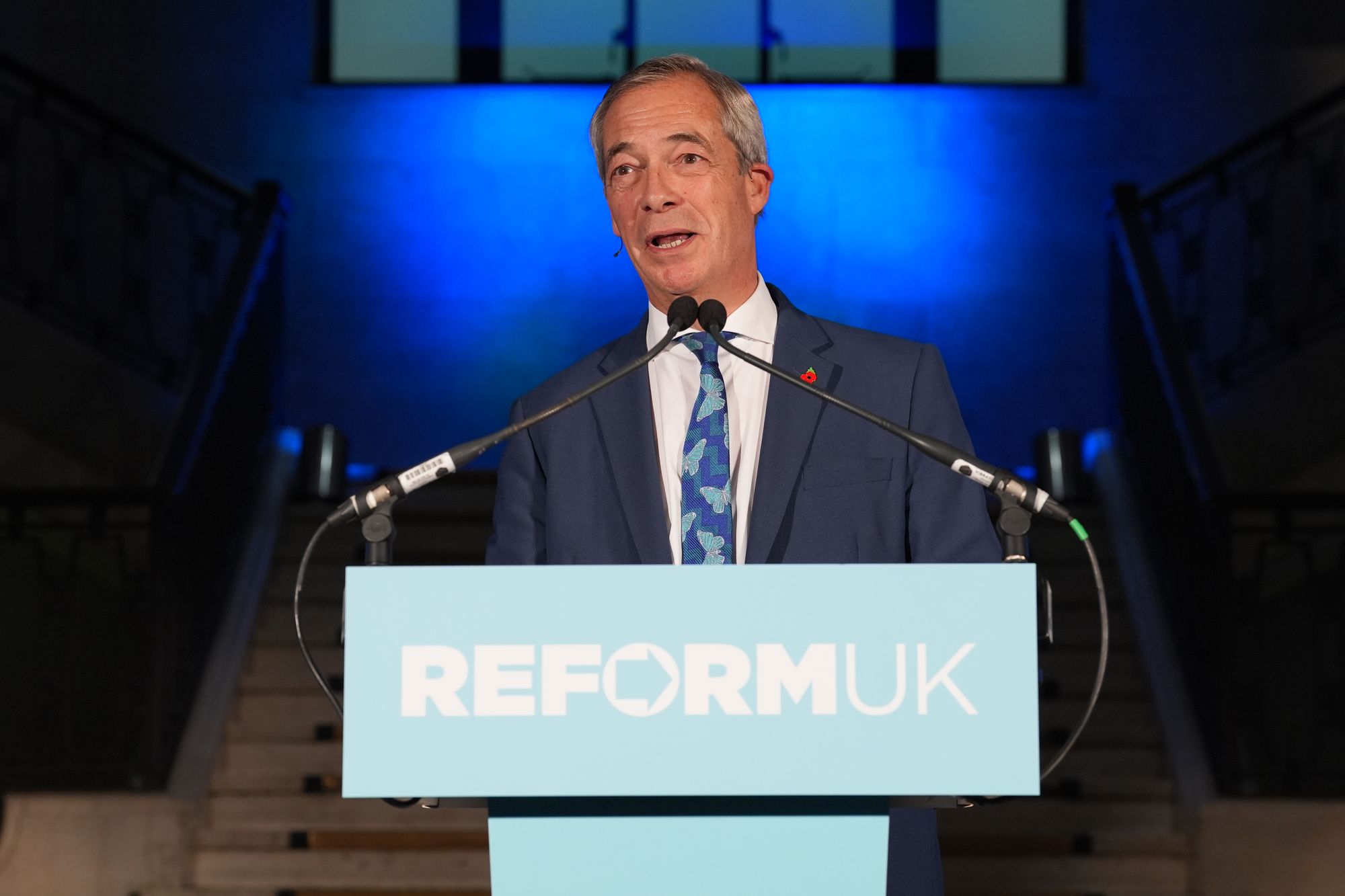 Farage predicted there would be a general election in two years