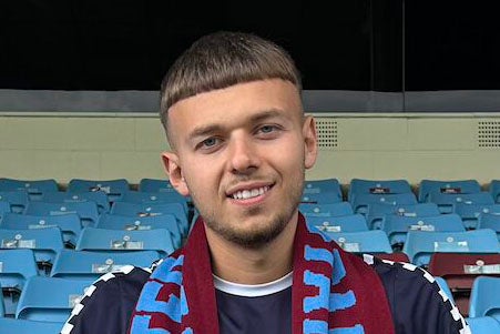 Jonathan Gjoshe, pictured after signing for Scunthorpe United in September