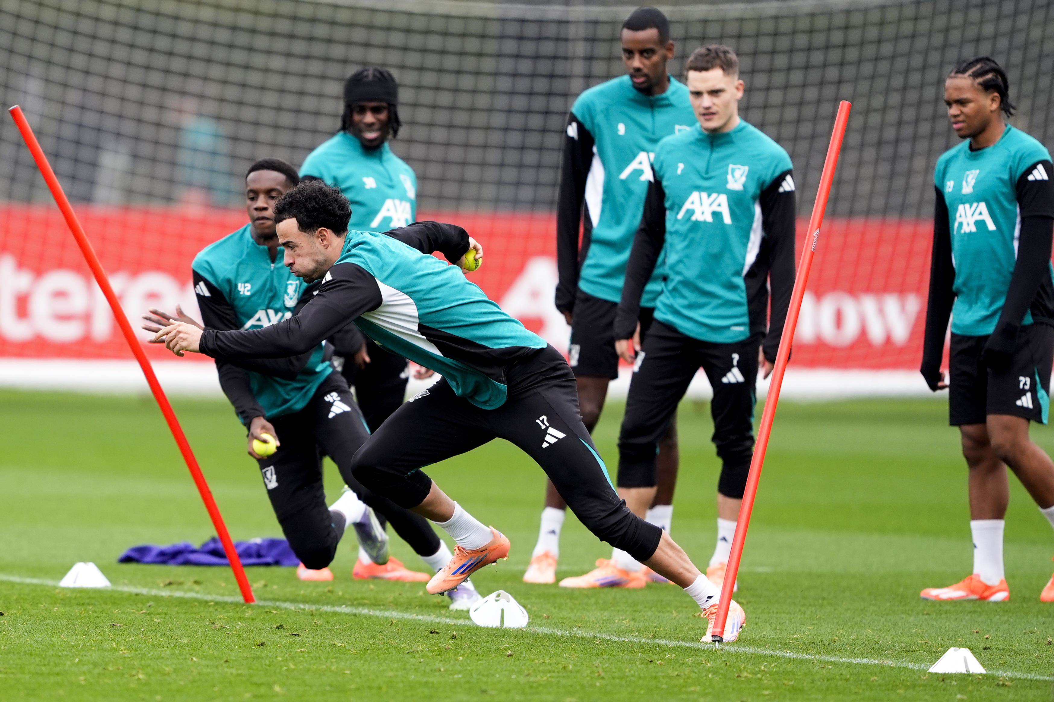 Liverpool midfielder Curtis Jones has returned to training (Peter Byrne/PA)