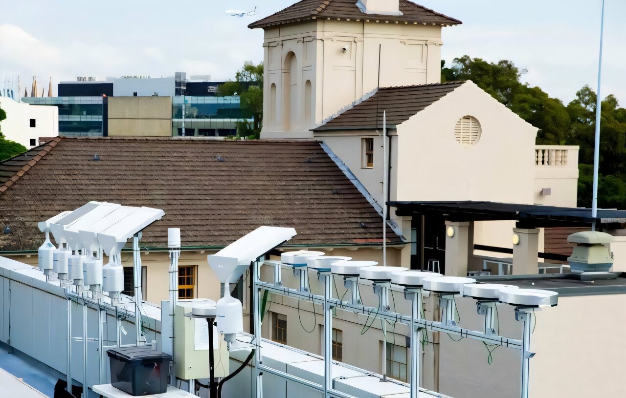 The paint was tested on the roof of the Sydney Nanoscience Hub at the University of Sydney