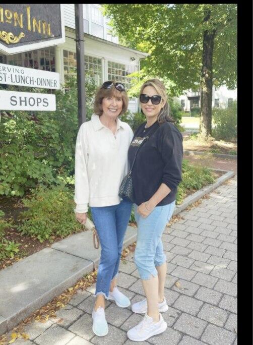 Susie Martin (right) and her mother (Jennifer Bradley)