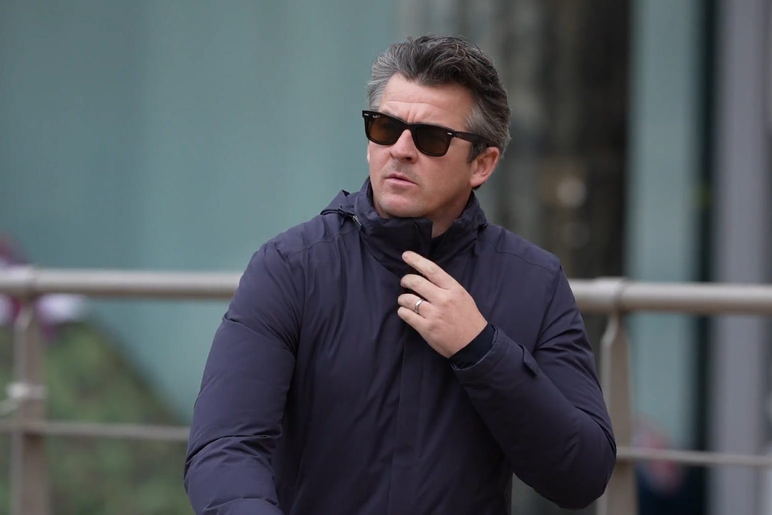 Joey Barton arrives at Liverpool Crown Court