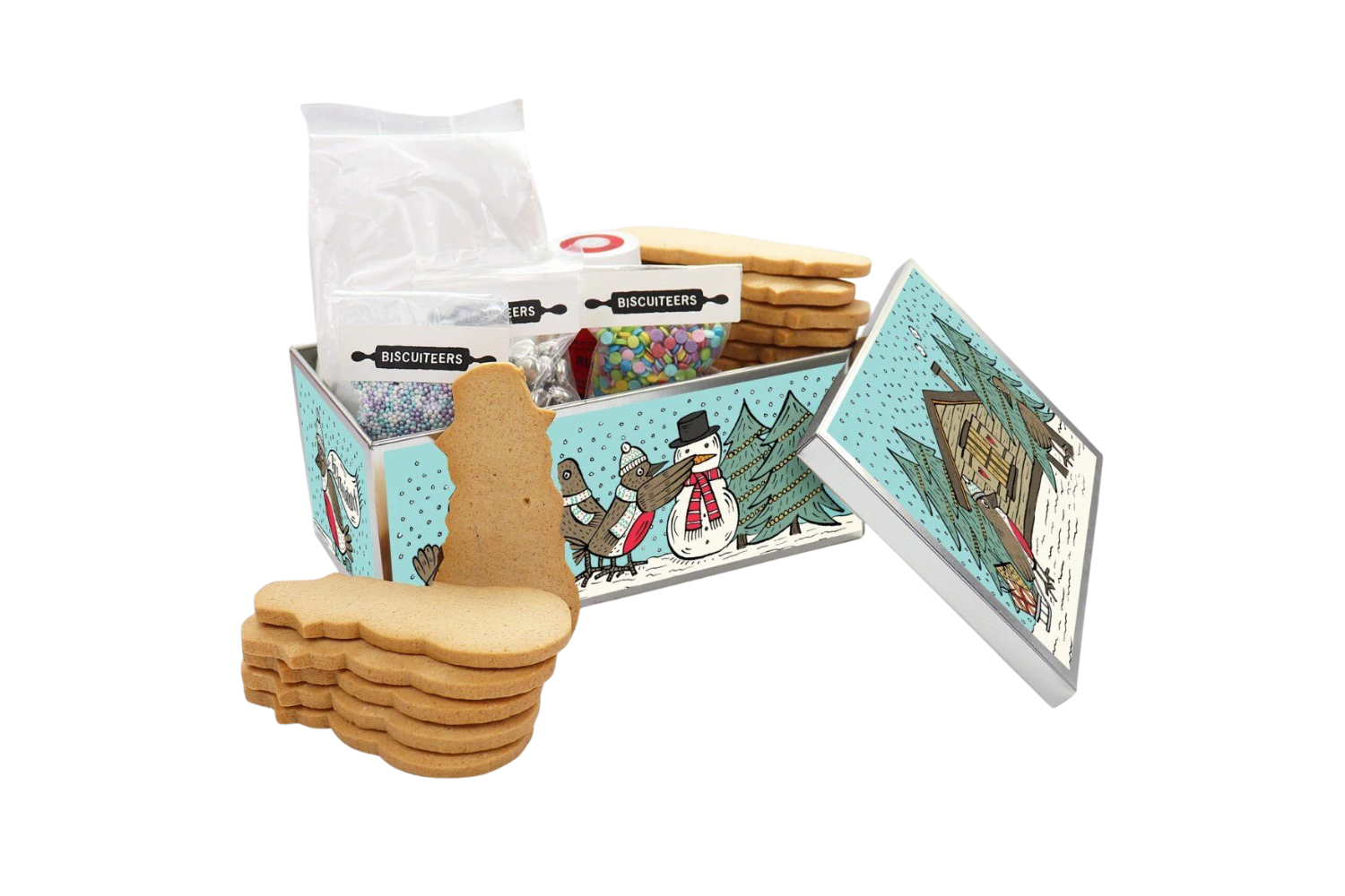 Best gift for teenagers Indybest review Biscuiteers snowman DIY kit 
