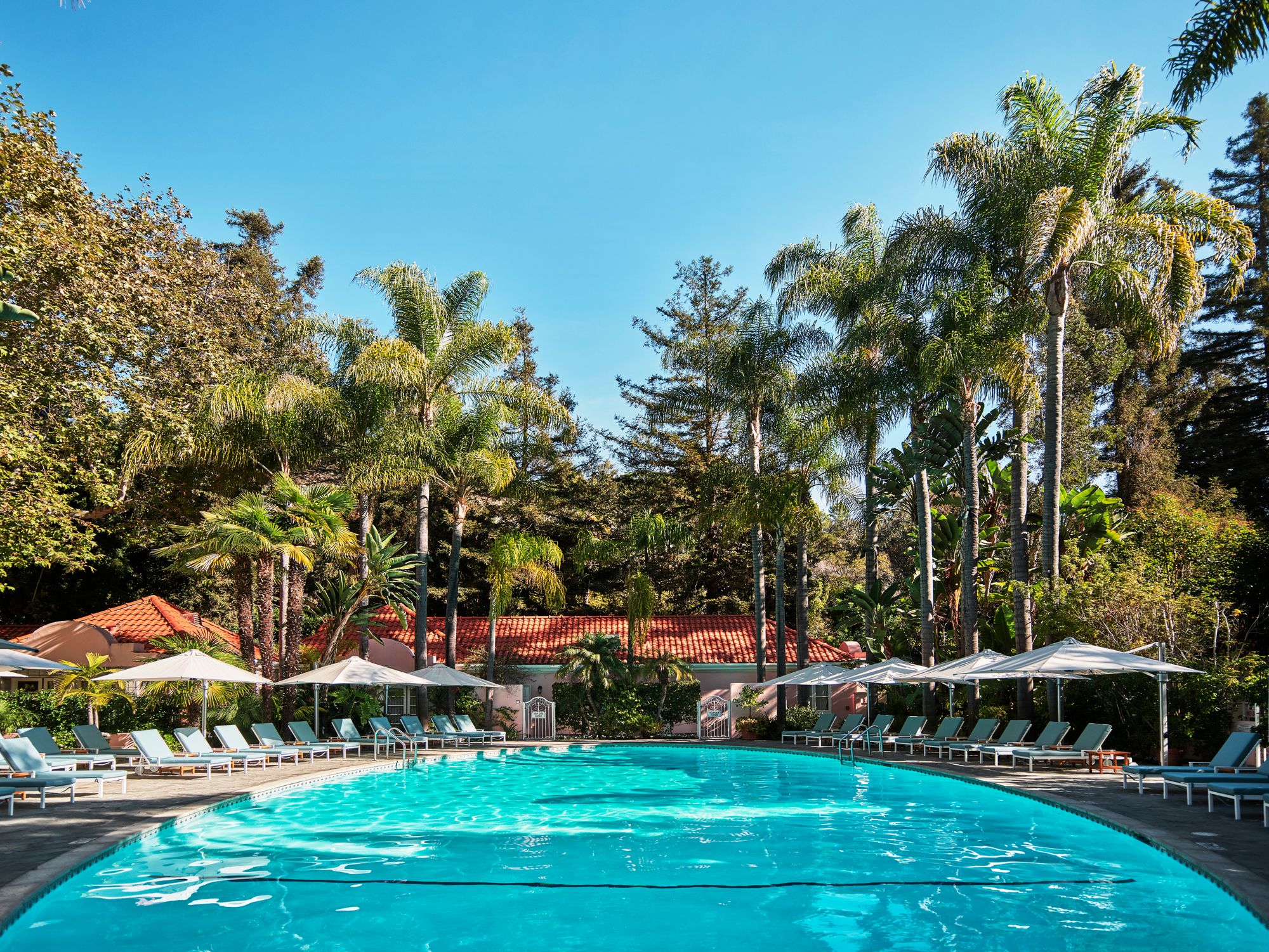 LA's Hotel Bel-Air is the highest-ranked US hotel, in at No.42 in the 50-strong ranking