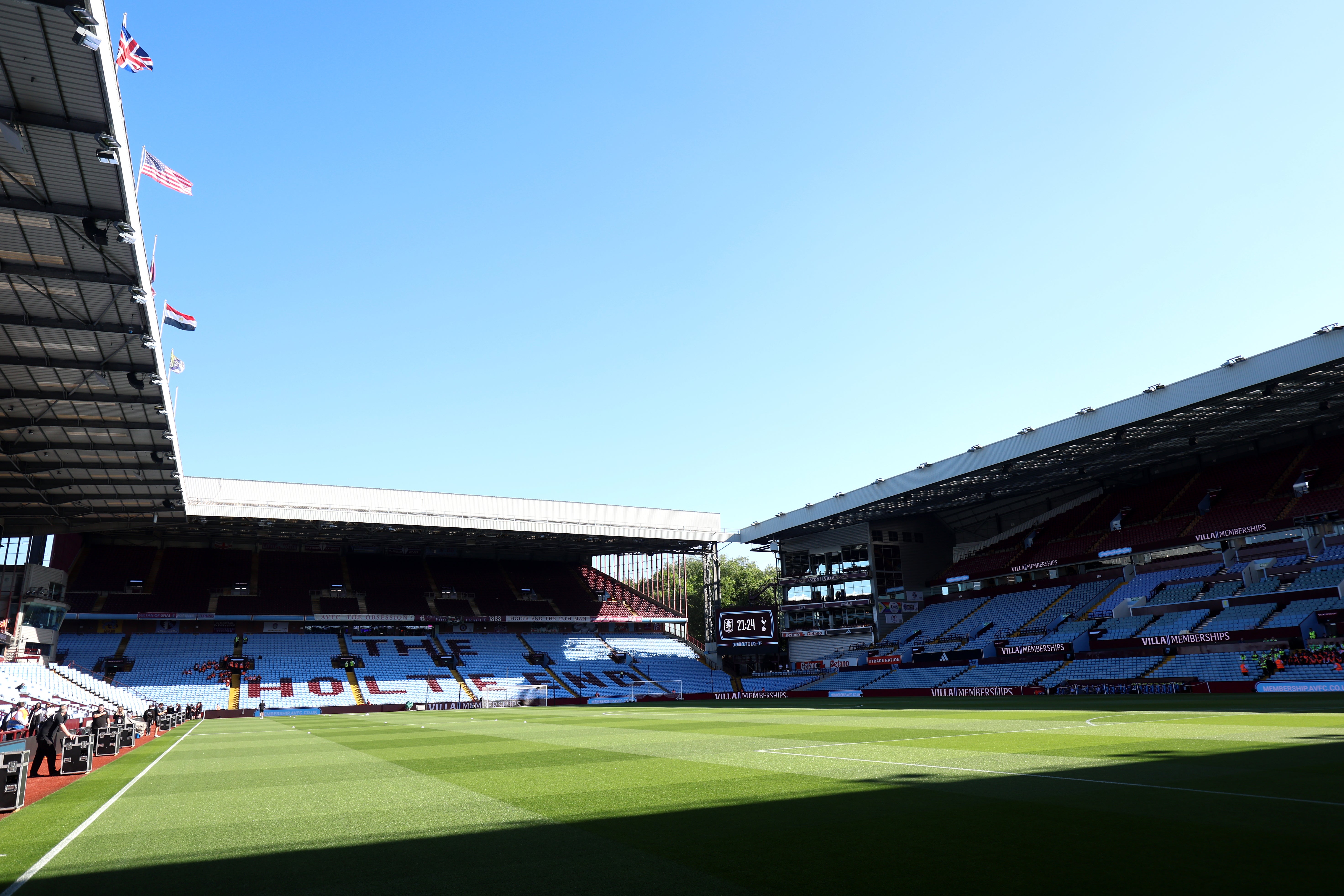 Away fans have been barred from attending Thursday’s fixture on safety grounds (PA)