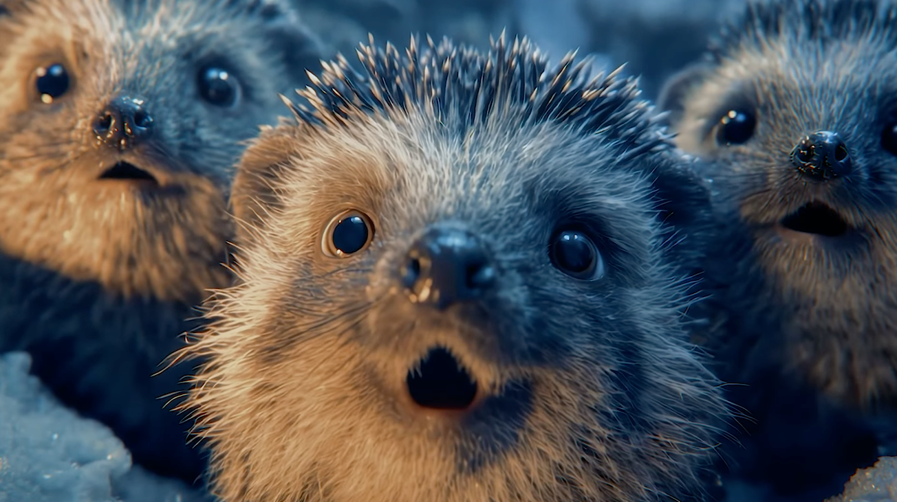 Coca-Cola is featuring animals instead of humans in the company's new holiday ad