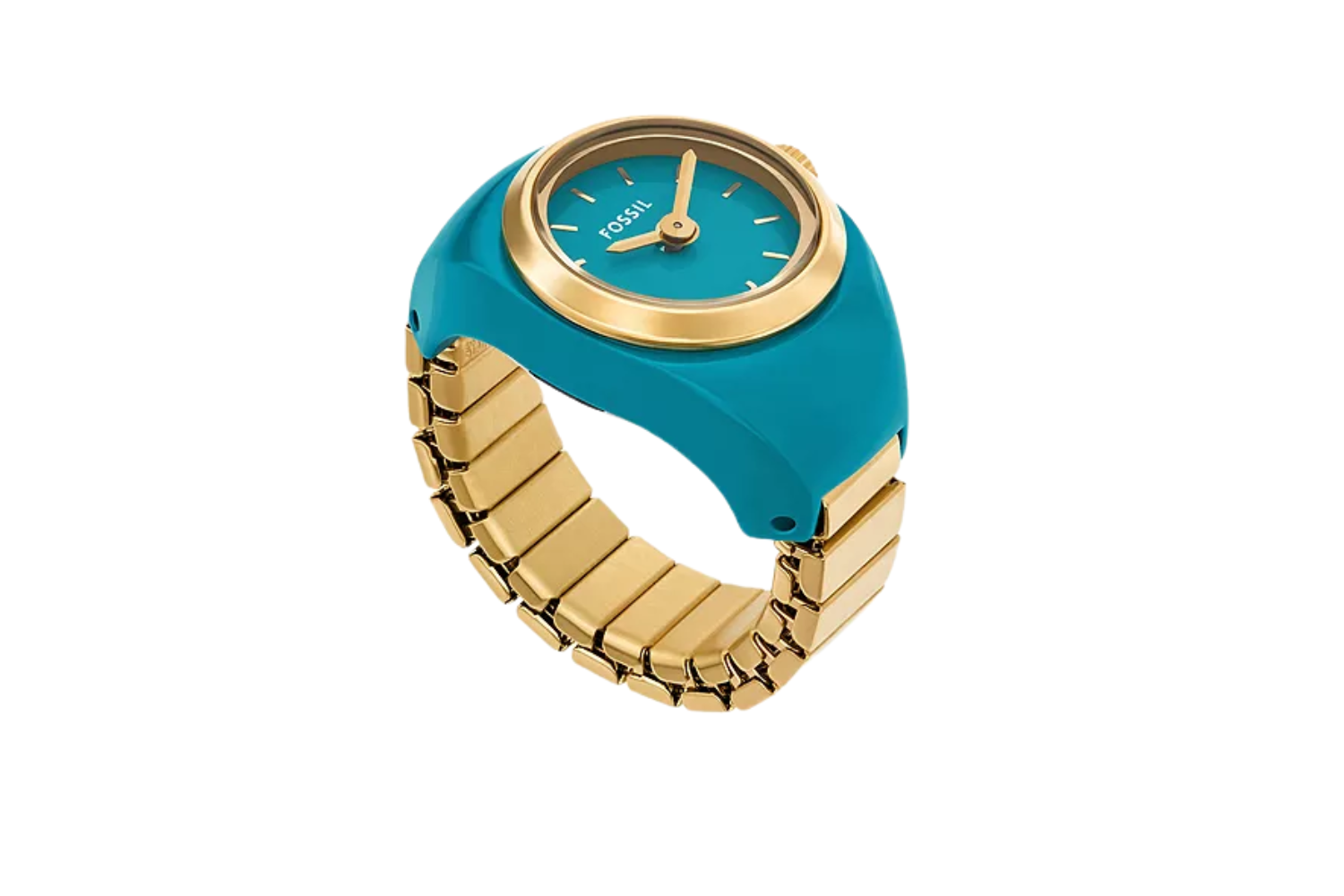 Best gifts for teenagers Indybest review Fossil watch ring two-hand gold-tone stainless steel