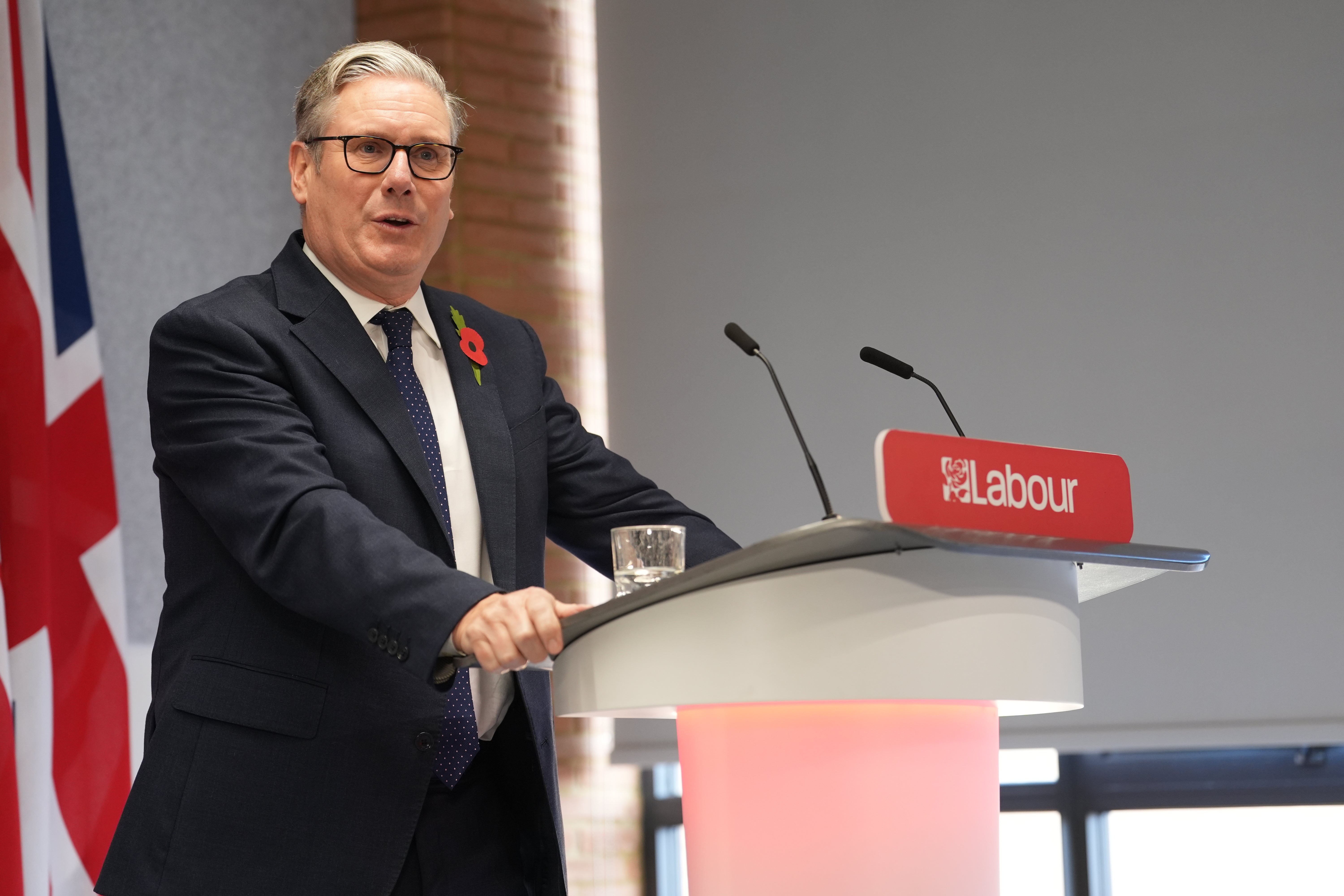 Starmer conceded that Cop30 would present a "challenge," becuase of the sluggish worldwide progress in cutting emissions