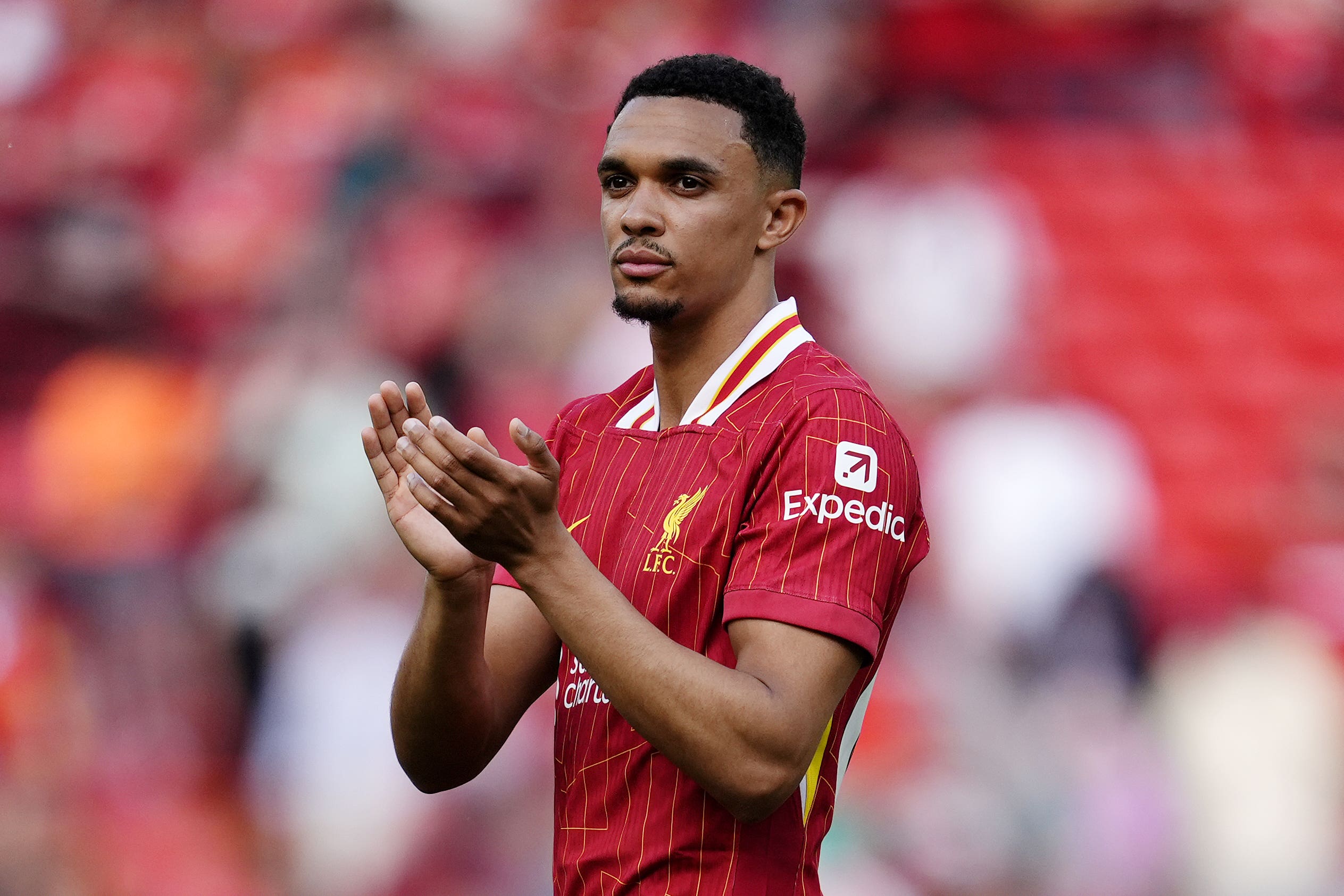 Former Liverpool defender Trent Alexander-Arnold may receive a hostile reception on his first return to Anfield