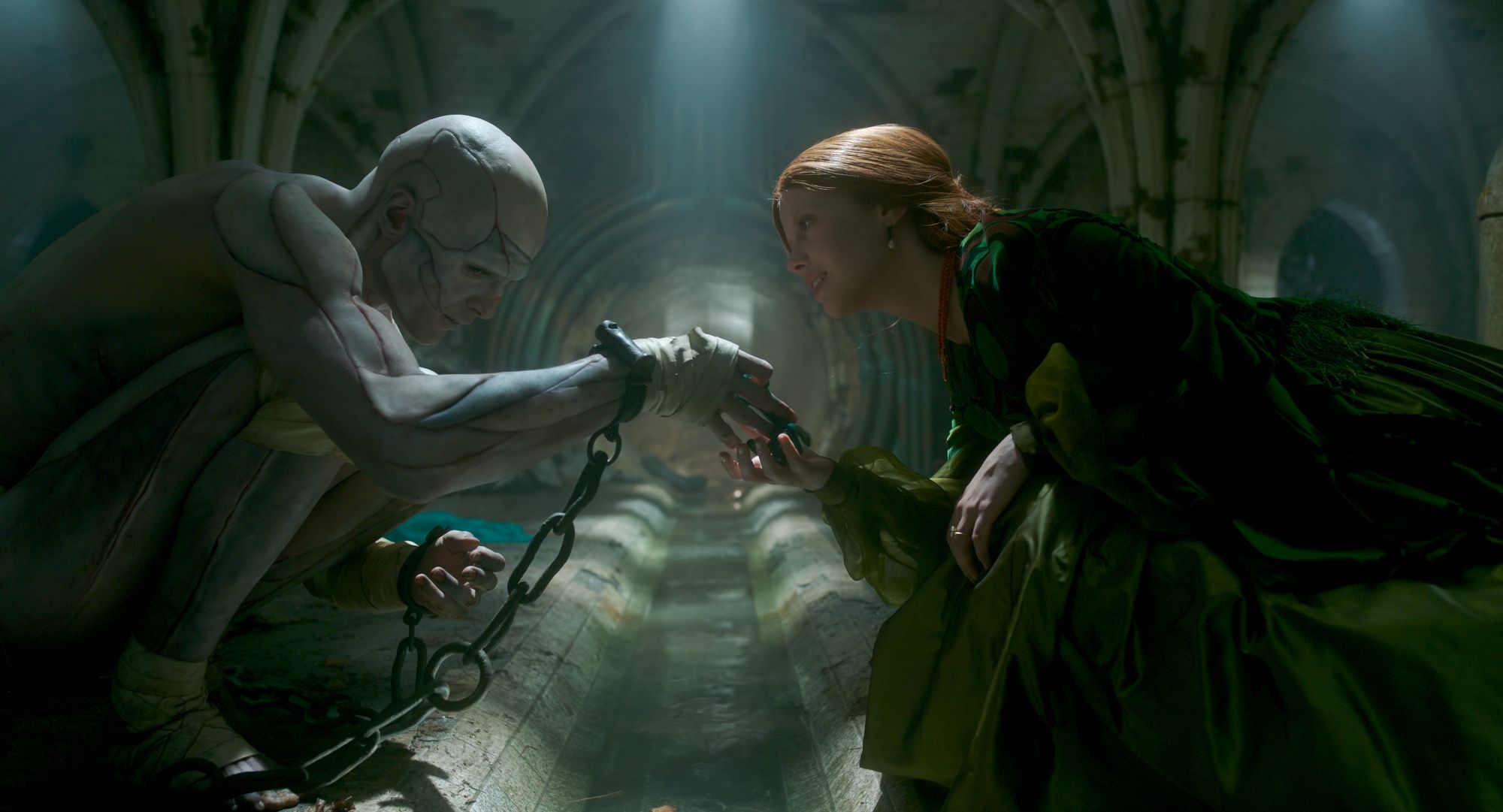 Elordi and Mia Goth in Del Toro’s ‘Frankenstein’