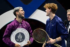 How Carlos Alcaraz and Jannik Sinner can decide World No 1 at ATP Finals