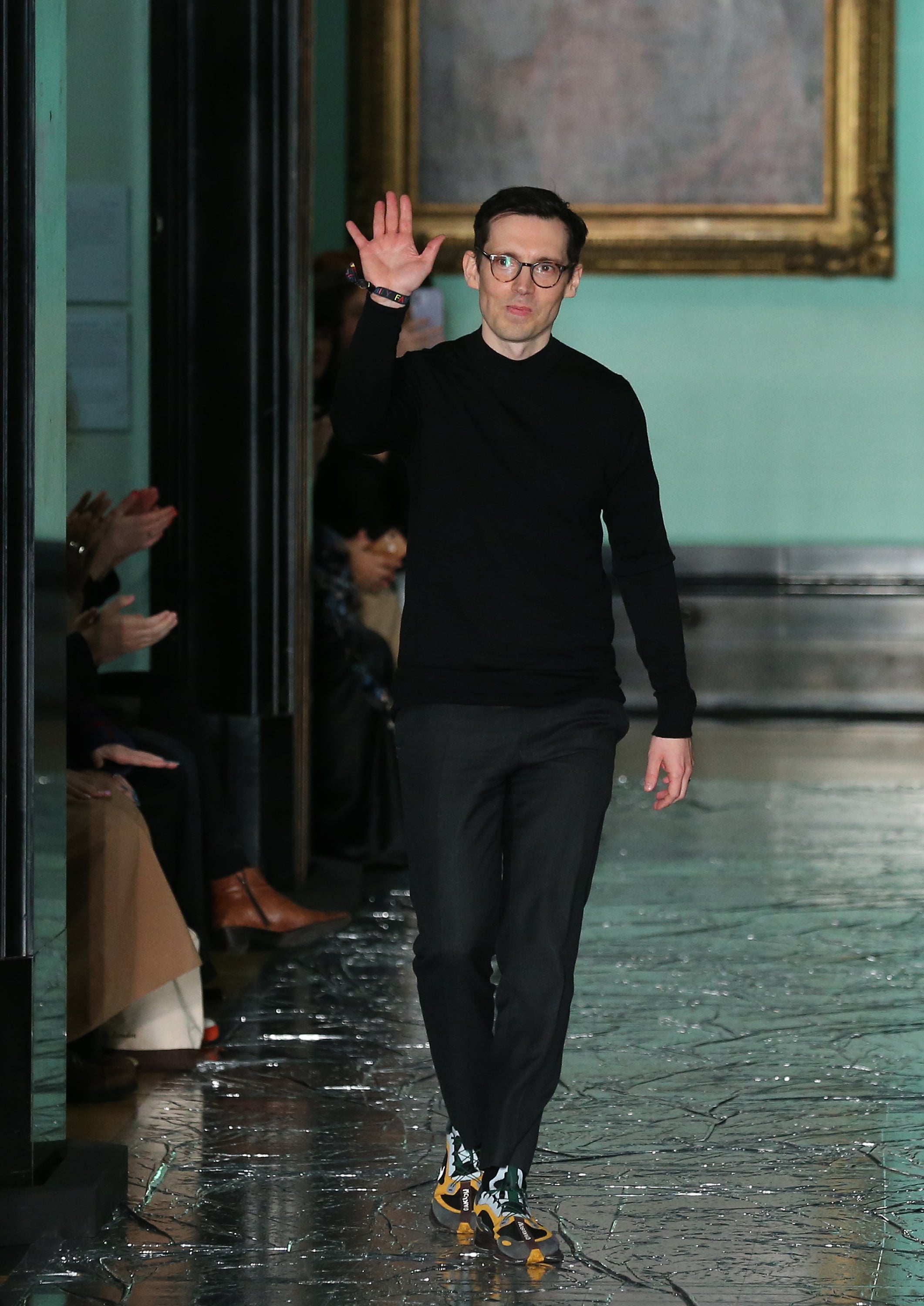 Fashion designer Erdem Moralioglu called the Queen’s wardrobe an ‘important moment in history’