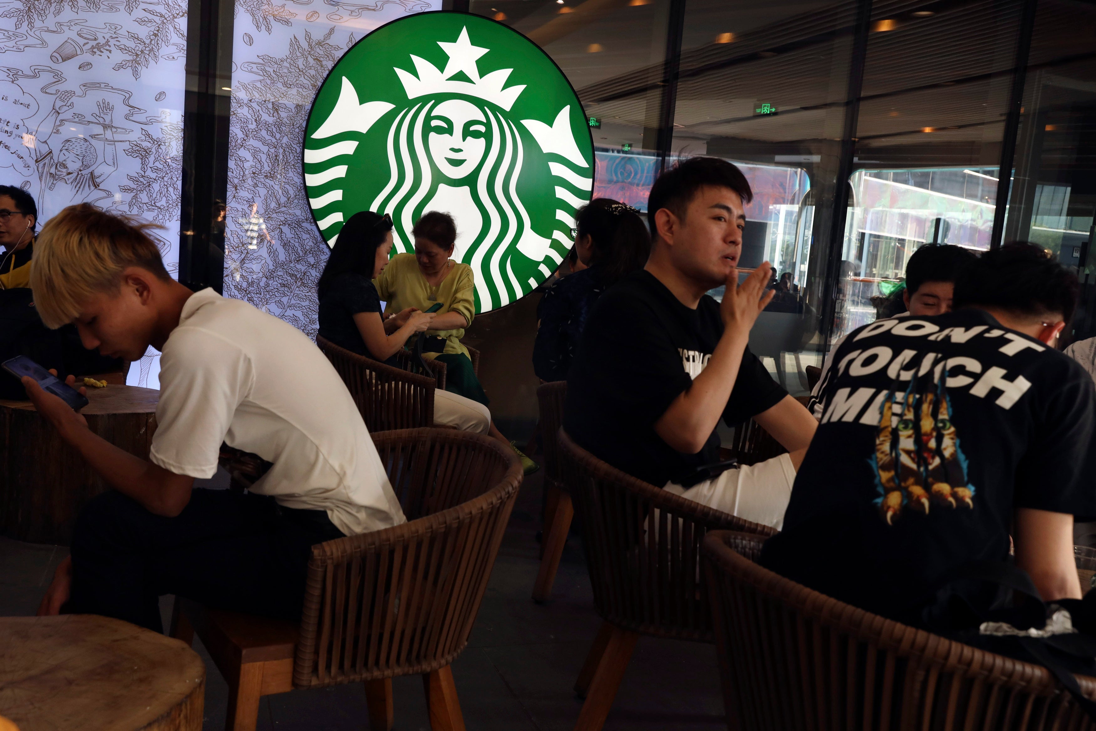Starbucks is losing market share in China due to growing domestic competition