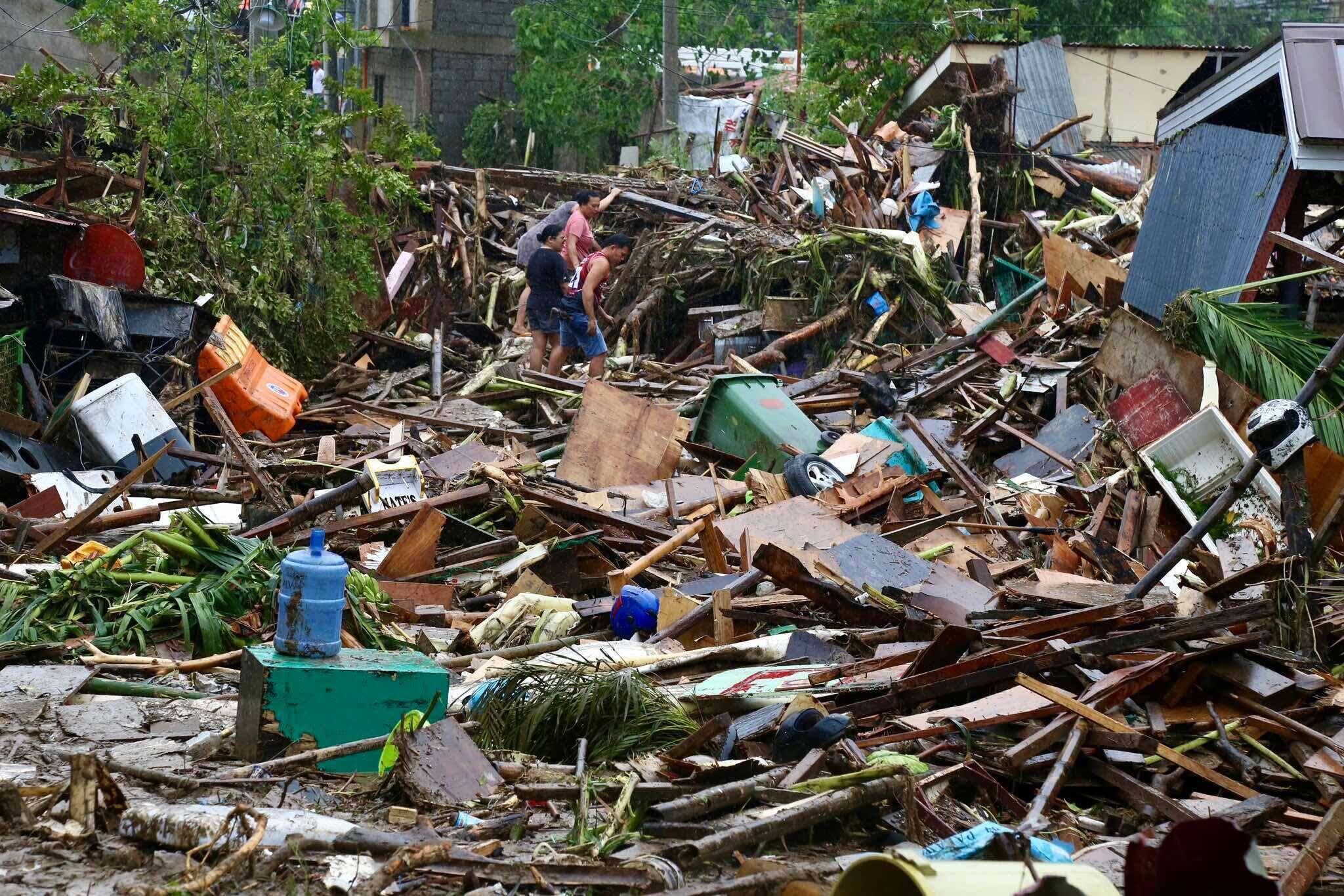 Aftermath of flooding caused by Typhoon Kalmaegi in Cebu city, central Philippines, Tuesday, 4 Nov 2025