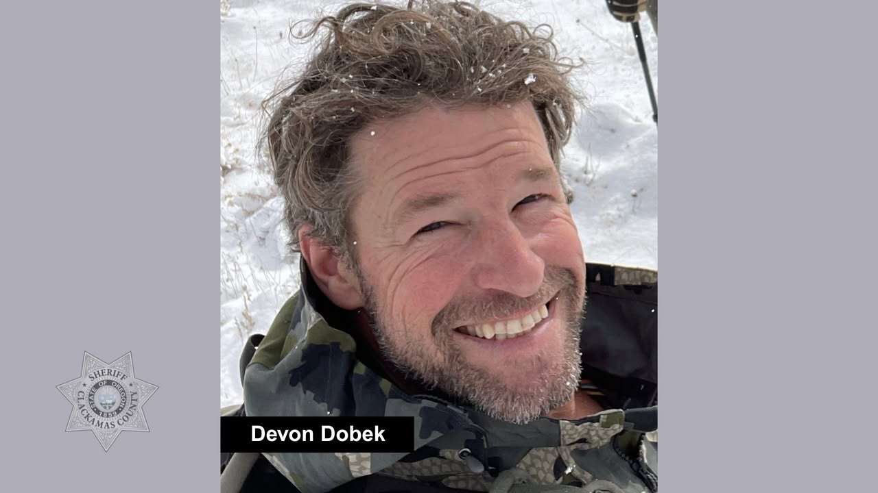 Devon Dobek, 51, has vanished after heading into the Mount Hood National Forest on a hunting mission