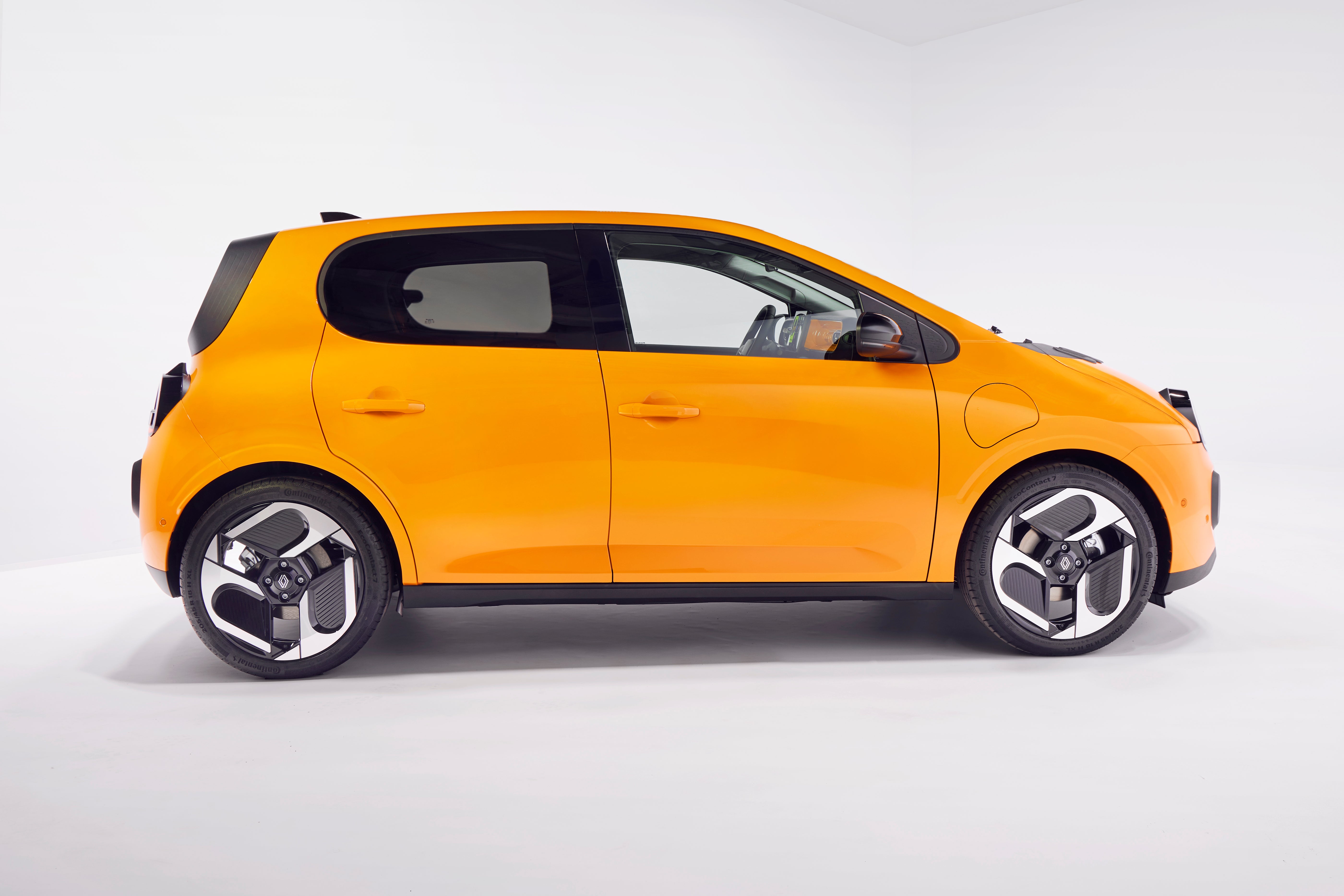 The new Renault Twingo is just 3.79m long and will comfortably seat four people