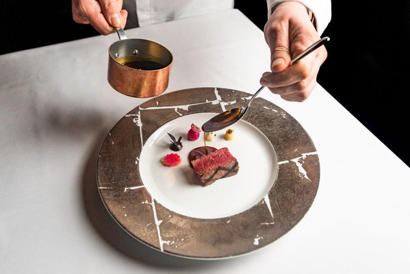 Counter in North Carolina was described by Michelin inspectors as 'ambitious'