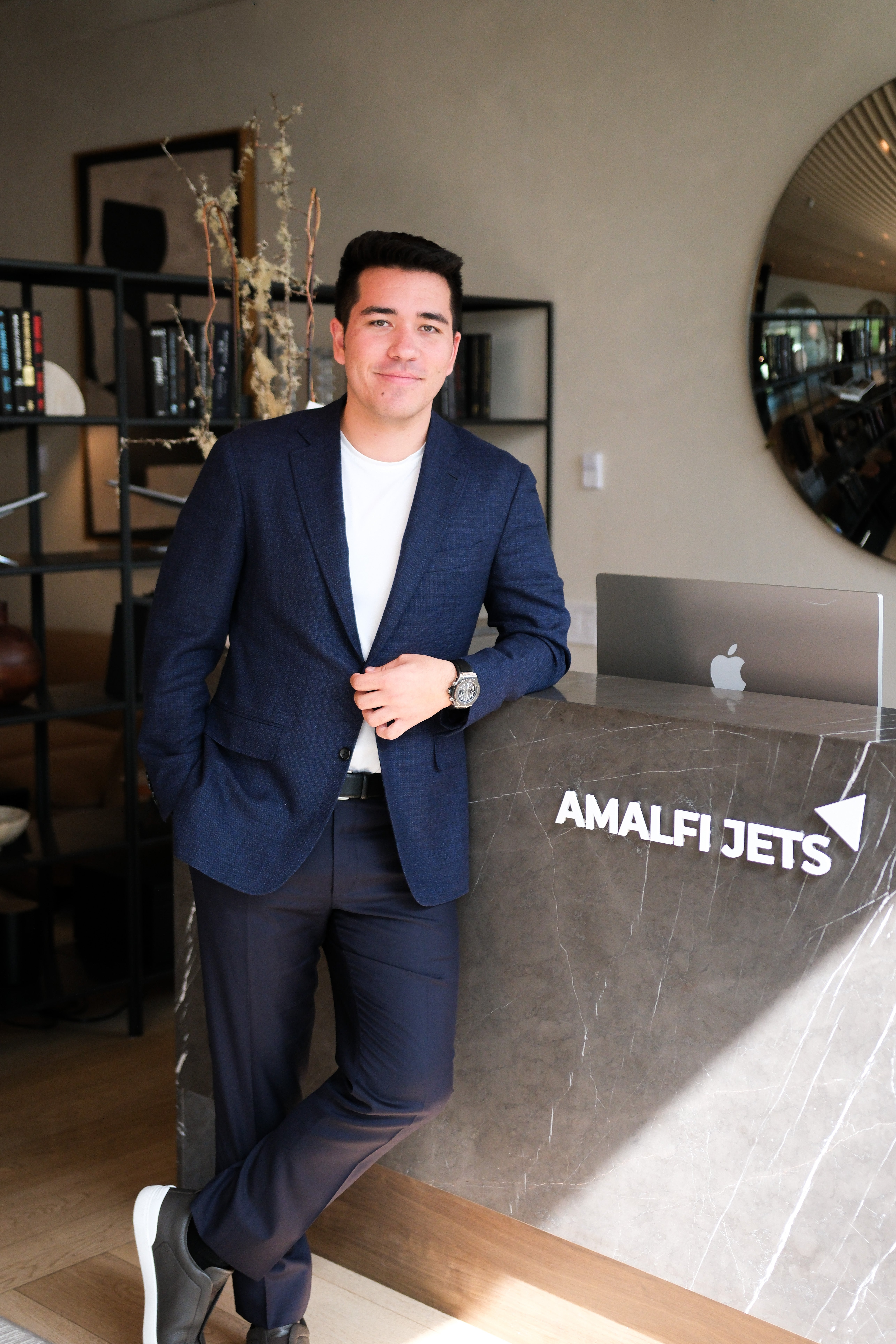 <p>Amalfi Jets founder Kolin Jones, who started the company when he was a teenager, lifts the lid on the world of private aviation with his behind-the-scenes social media posts</p>