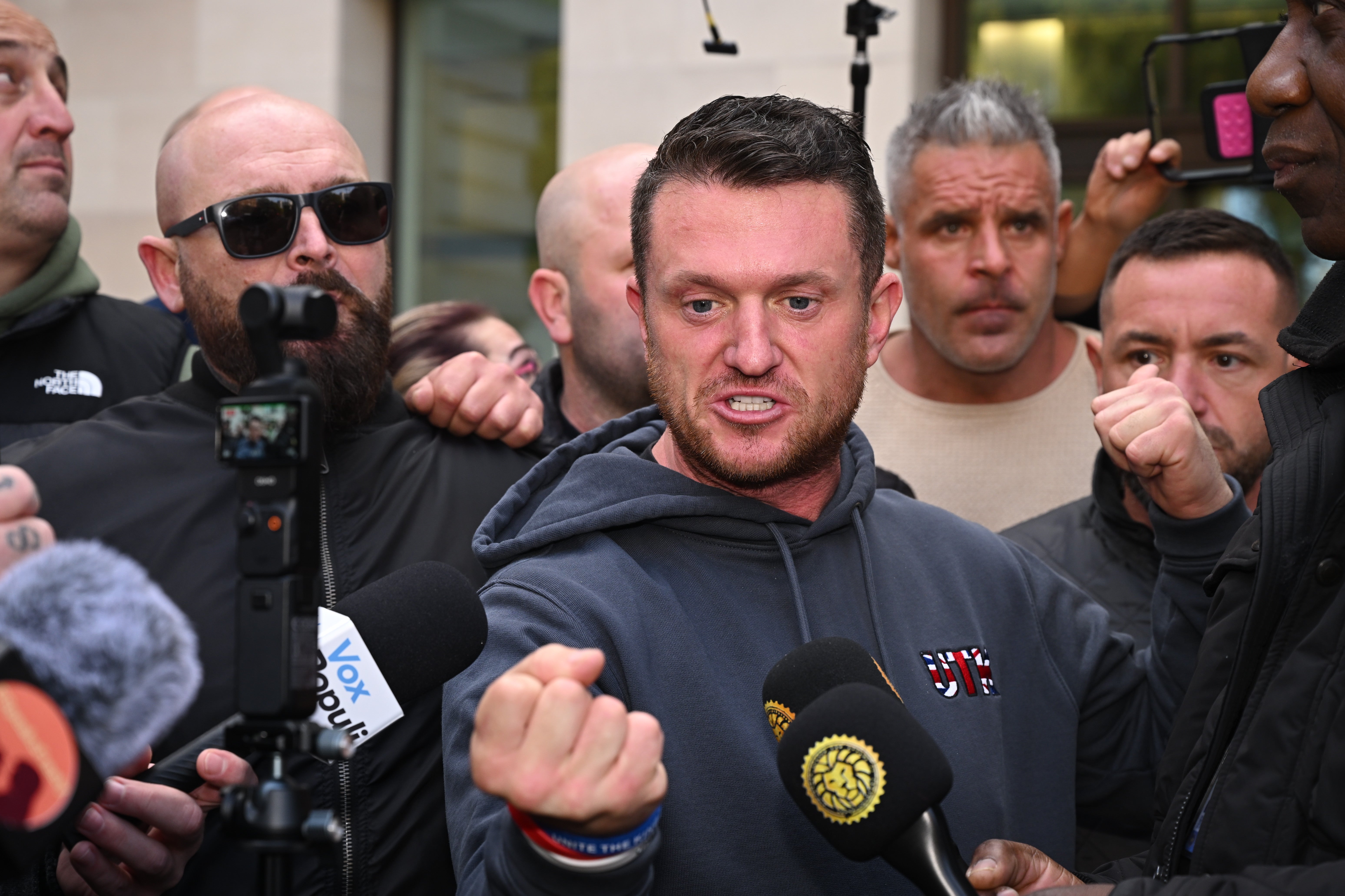 Tommy Robinson welcomed the government’s asylum reforms
