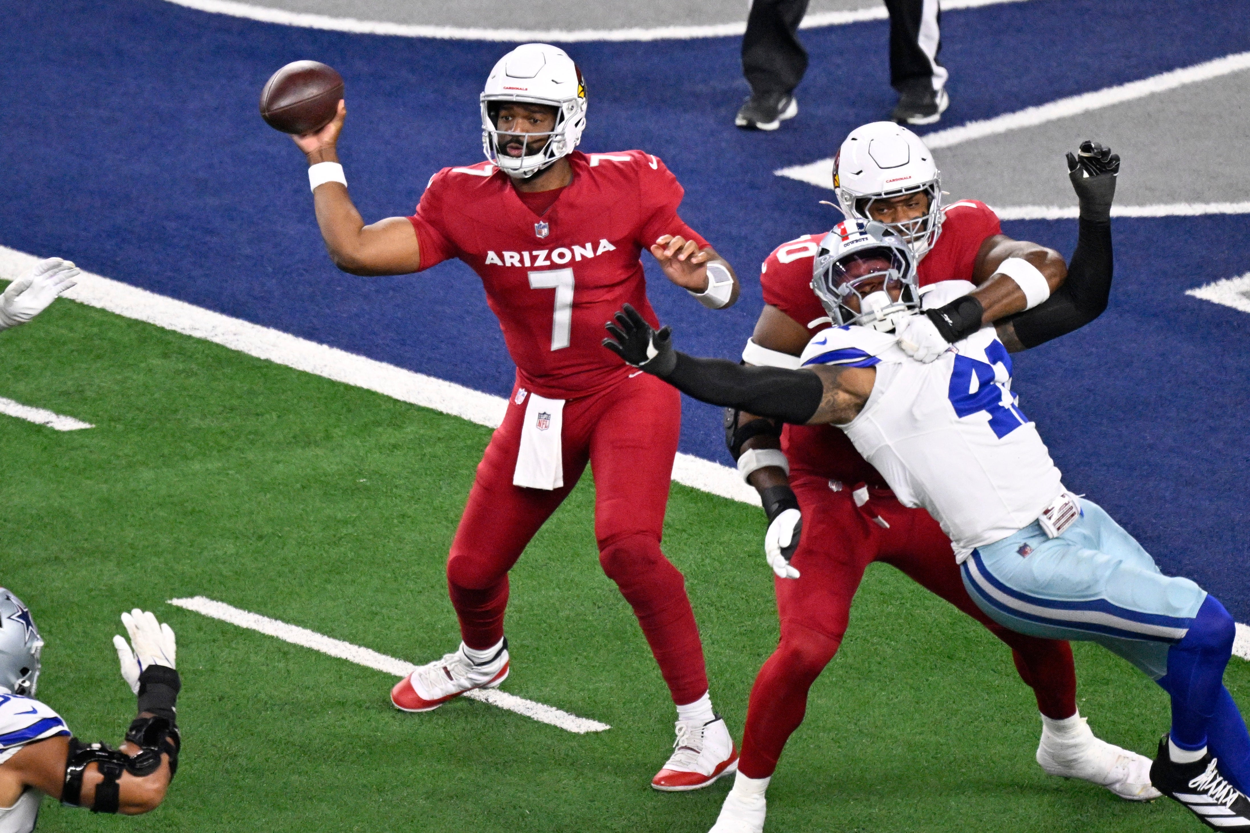 <p>Brissett impressed against the Cowboys</p>