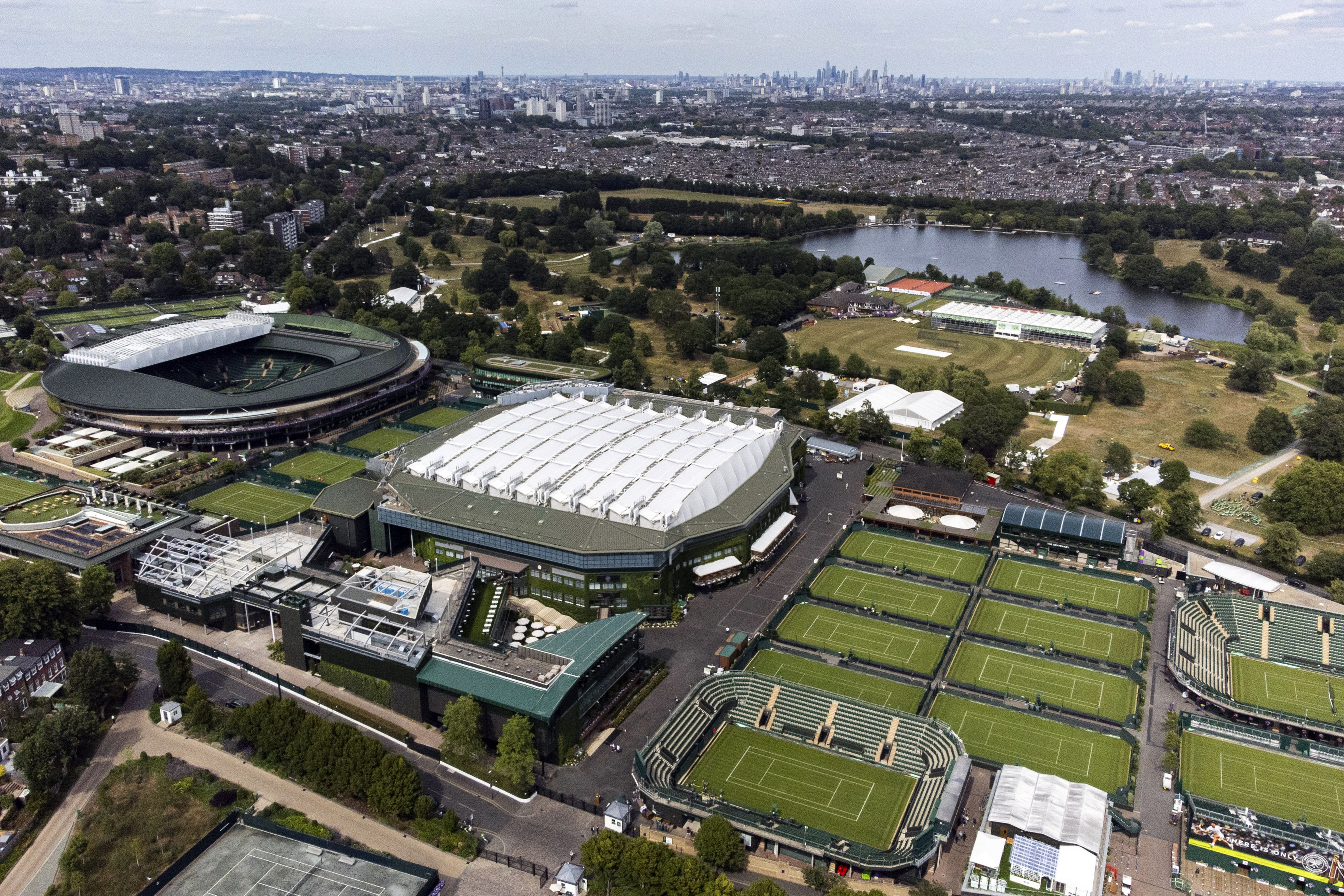 The planned expansion of Wimbledon has been at the centre of a legal wrangle (Ben Whitley/PA)
