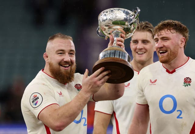 <p>Joe Heyes (left) started England's autumn opener against Australia</p>