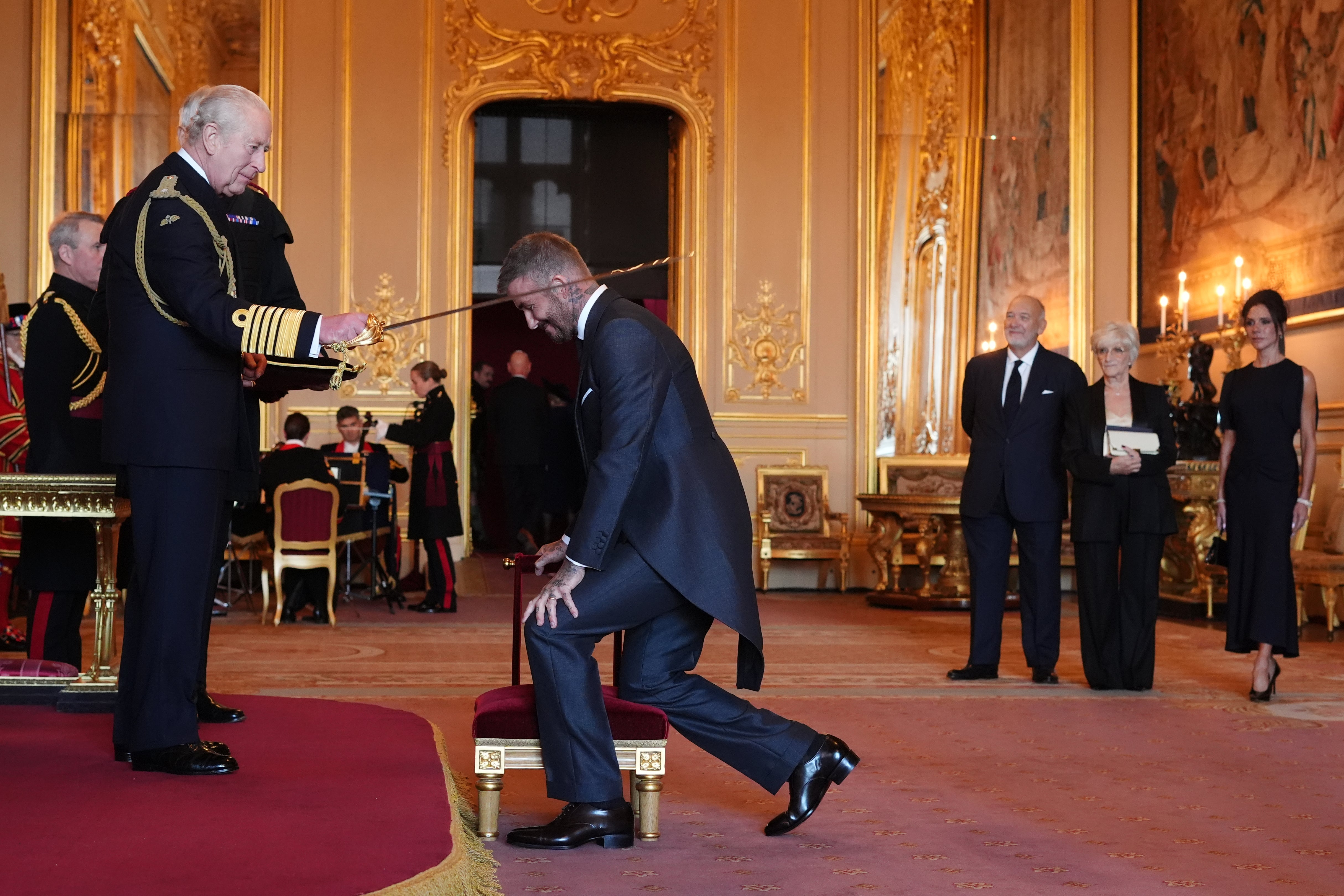 The former England captain was recognised for his services to sport in the King’s birthday honours